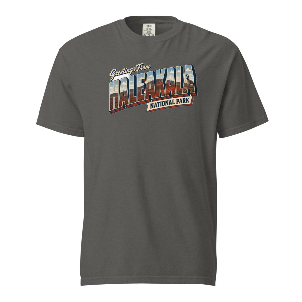Haleakalā National Park Postcard Tee