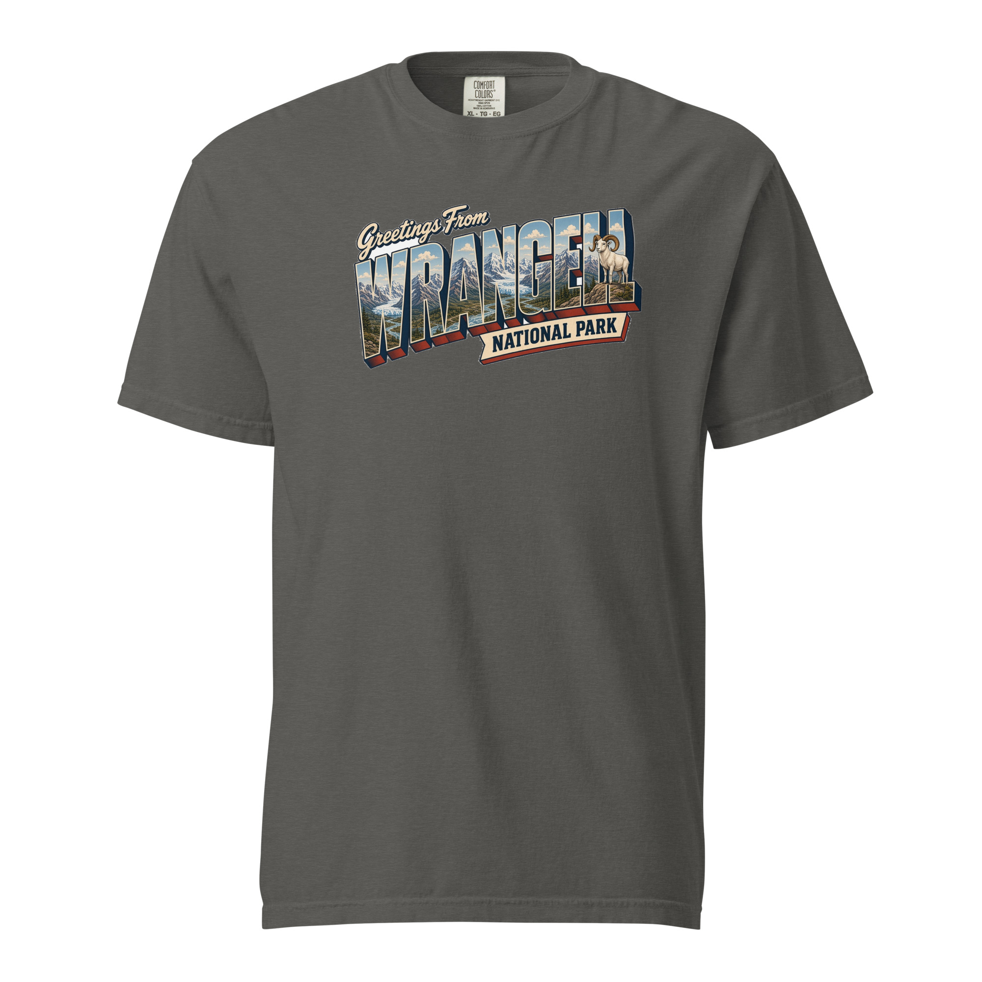 Wrangell–St. Elias National Park Postcard Tee - Image 4