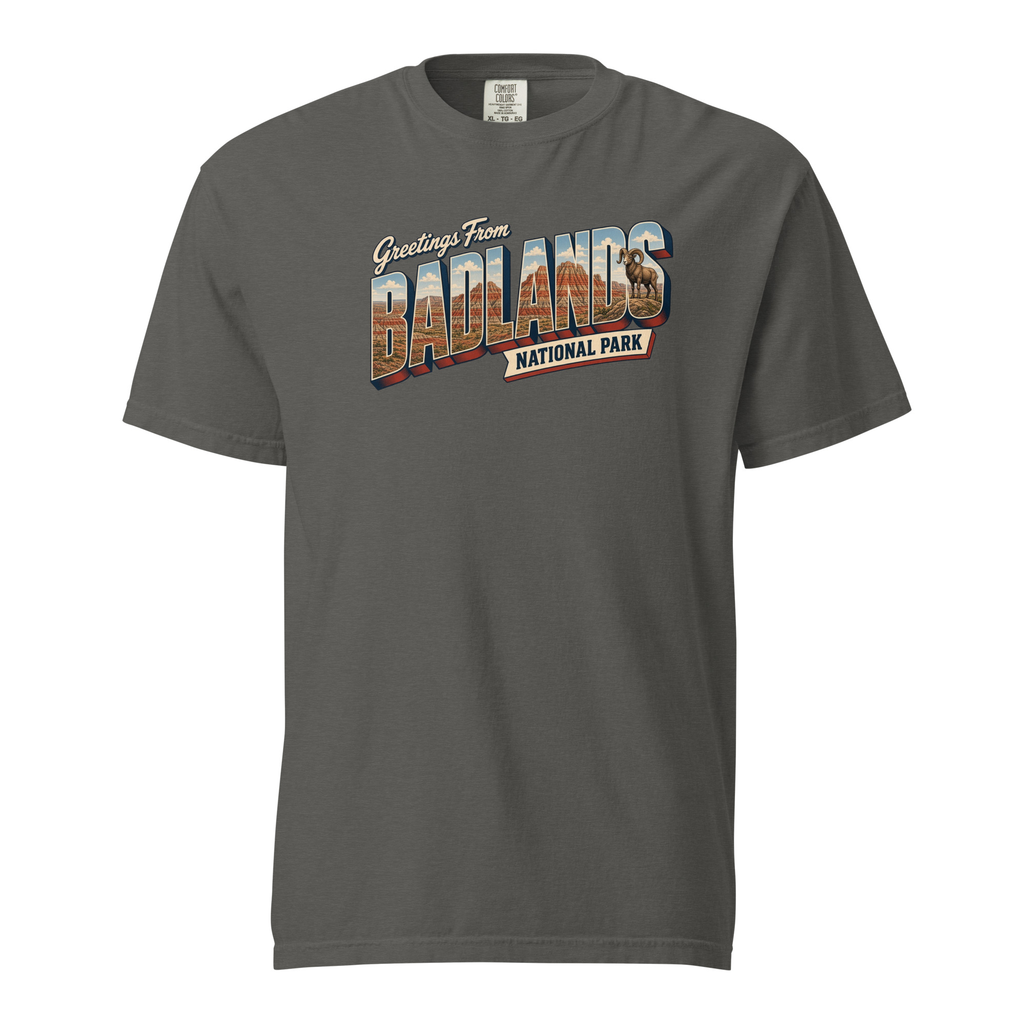 Badlands National Park Postcard Tee