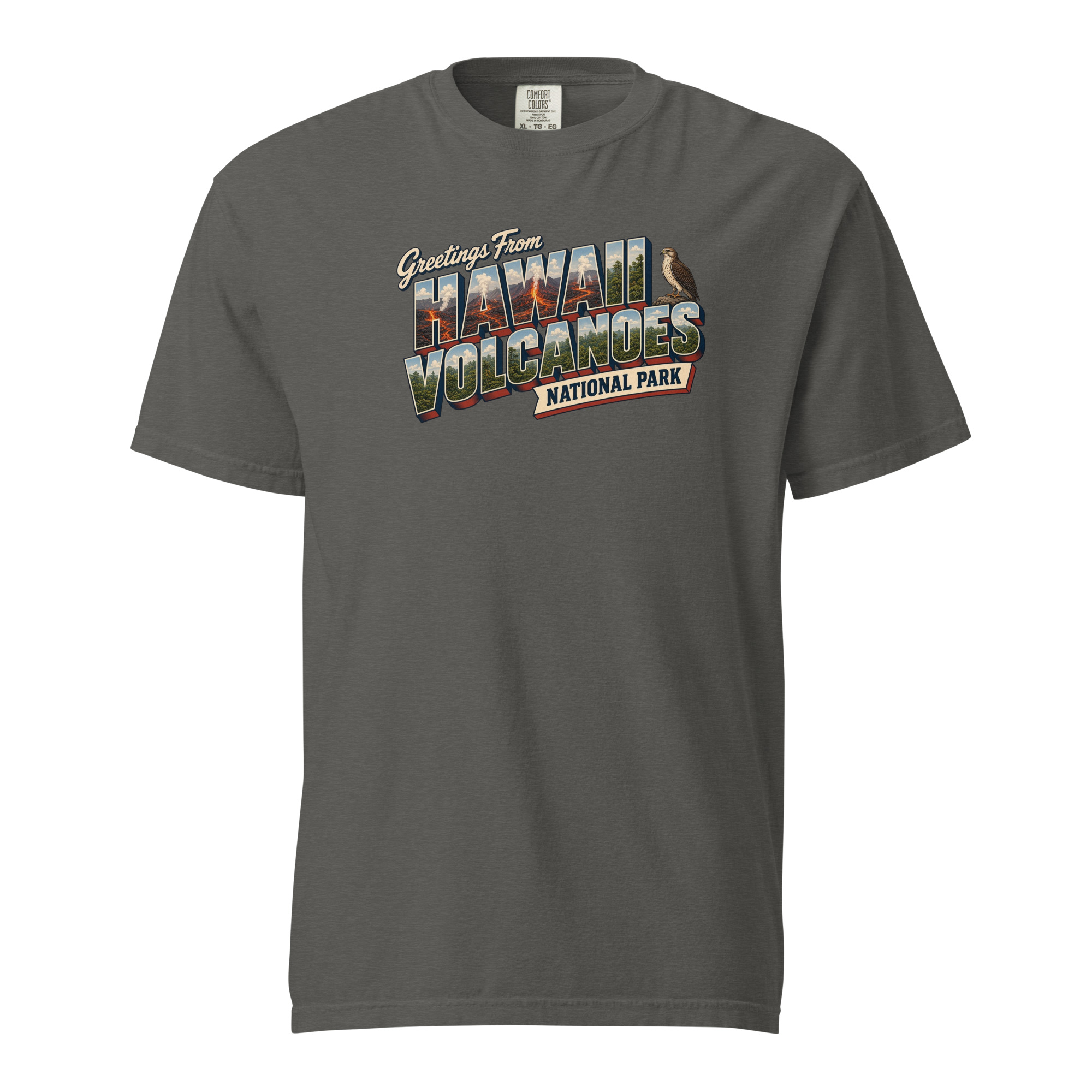 Hawaiʻi Volcanoes National Park Postcard Tee - Image 5