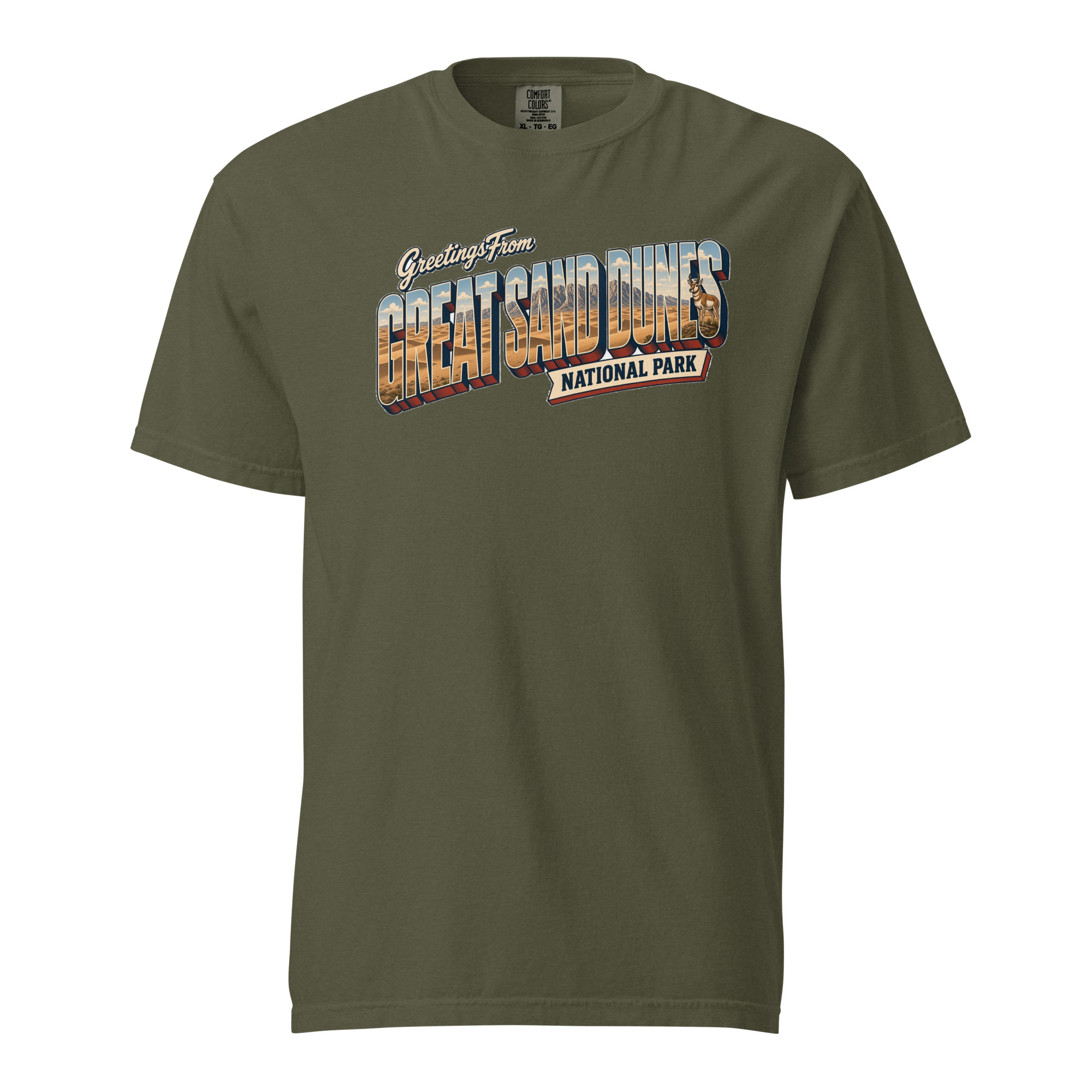 Great Sand Dunes National Park Postcard Tee - Image 4