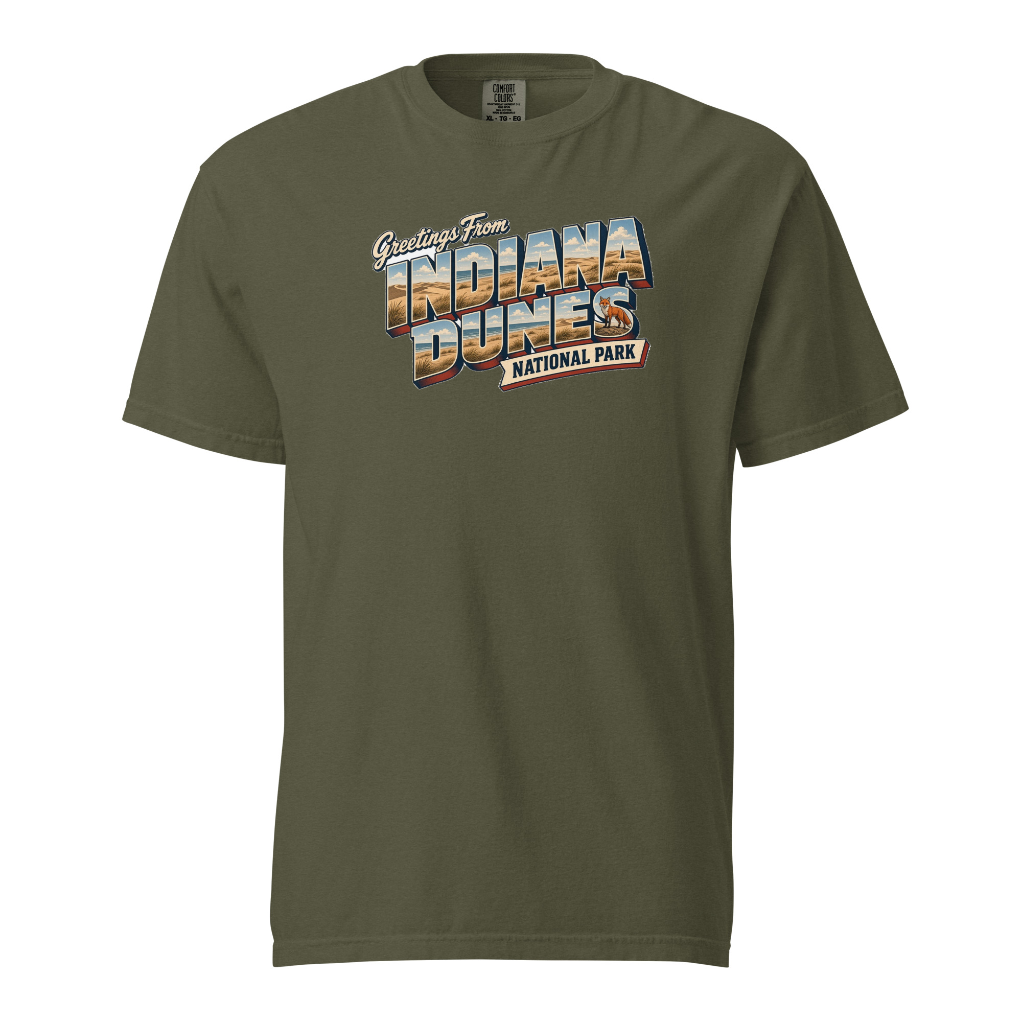 Indiana Dunes National Park Postcard Tee - Image 4