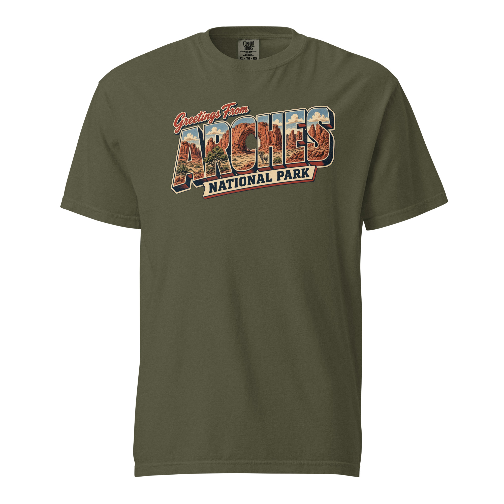 Arches National Park Postcard Tee - Image 4