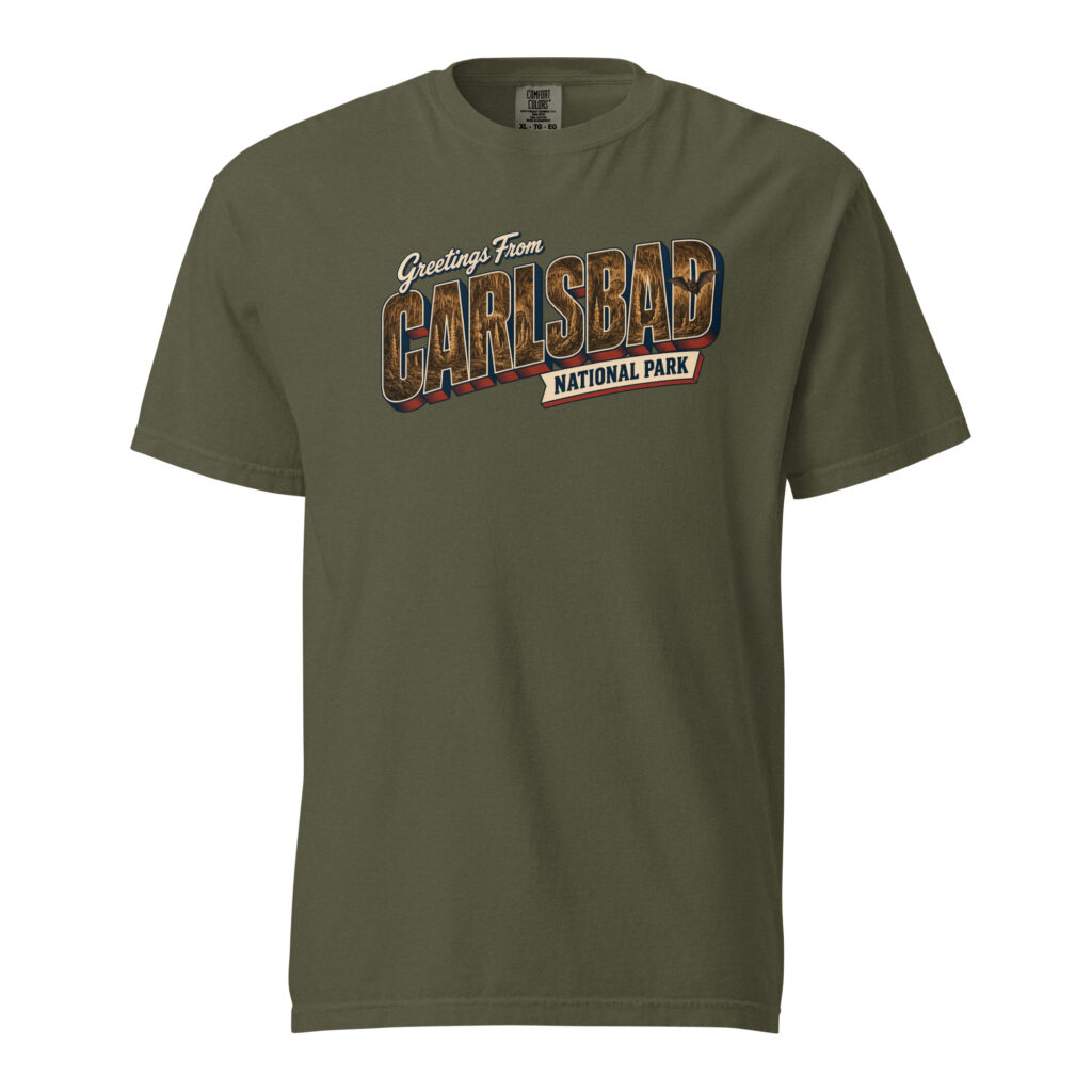 Carlsbad Caverns National Park Postcard Tee