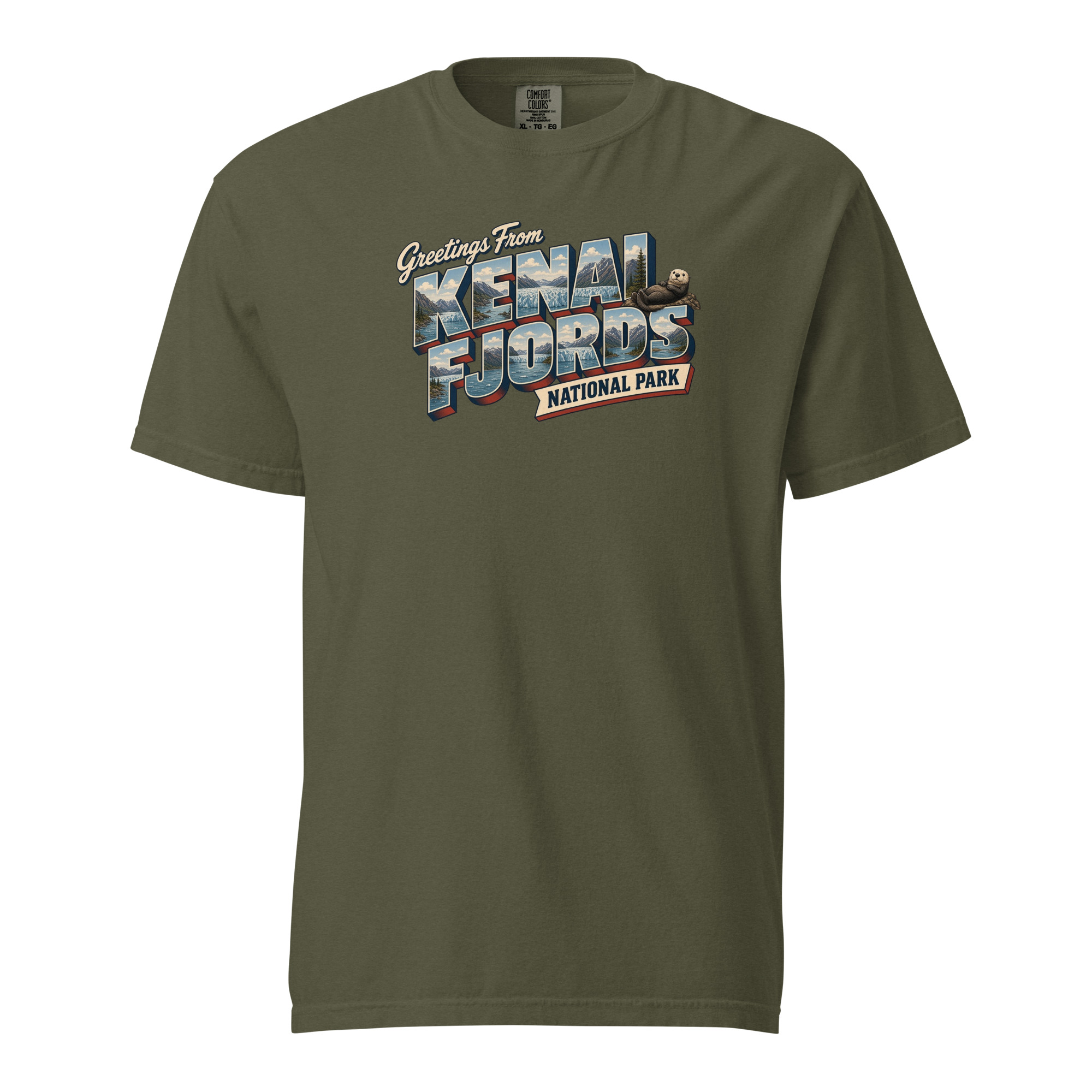 Kenai Fjords National Park Postcard Tee - Image 4