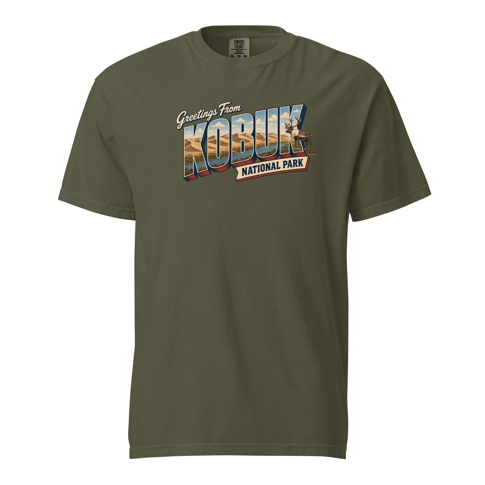 Kobuk Valley National Park Postcard Tee - Image 4