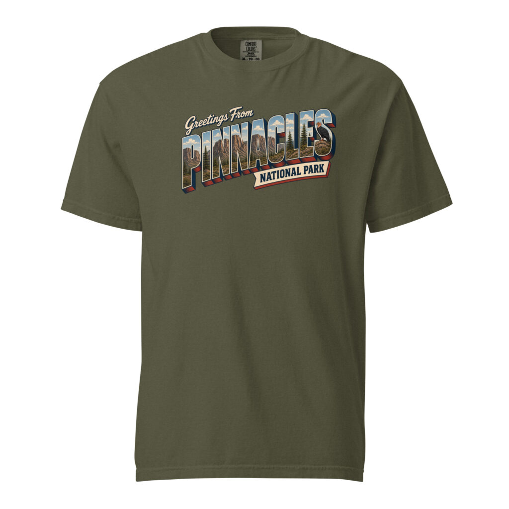 Pinnacles National Park Postcard Tee
