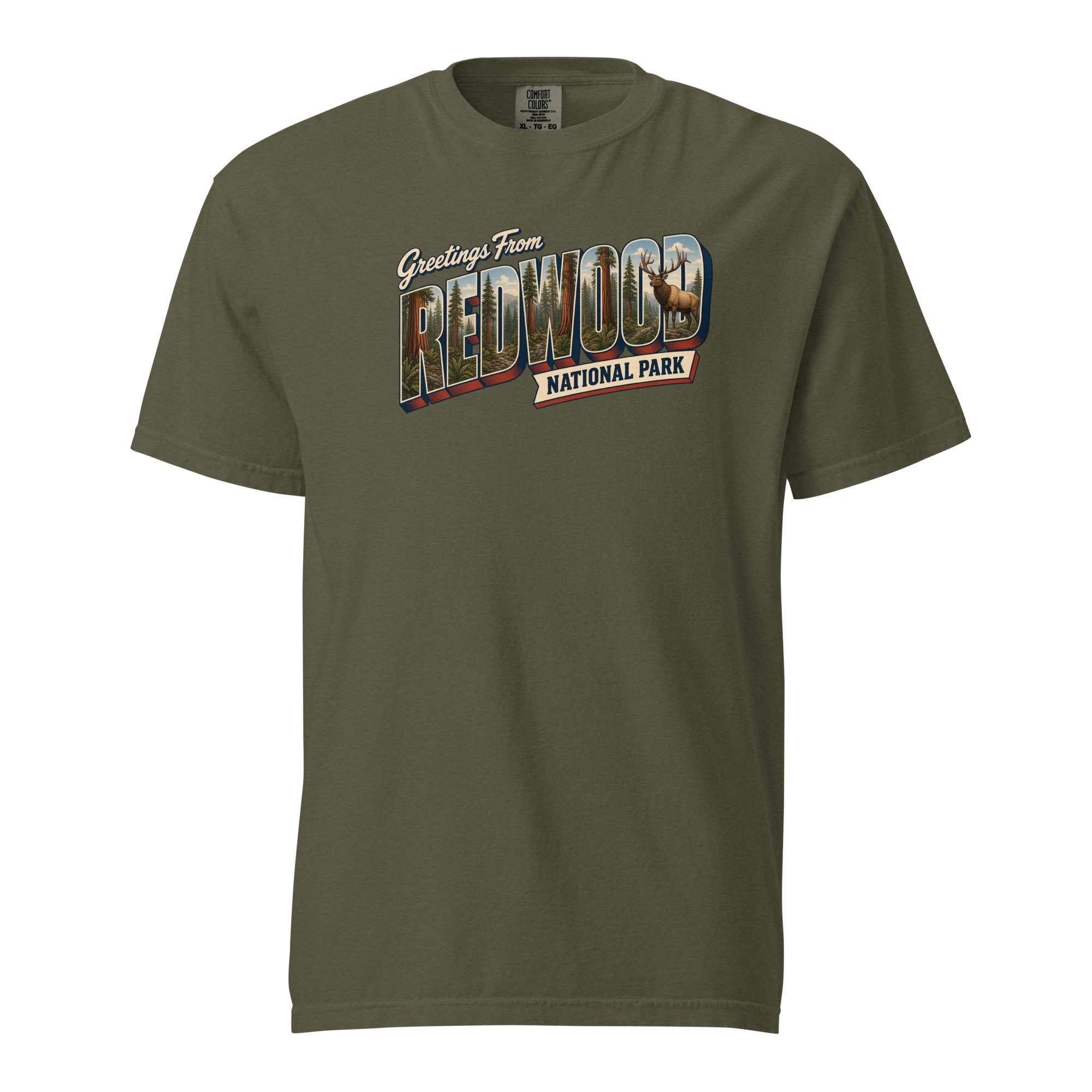 Redwood National Park Postcard Tee - Image 4