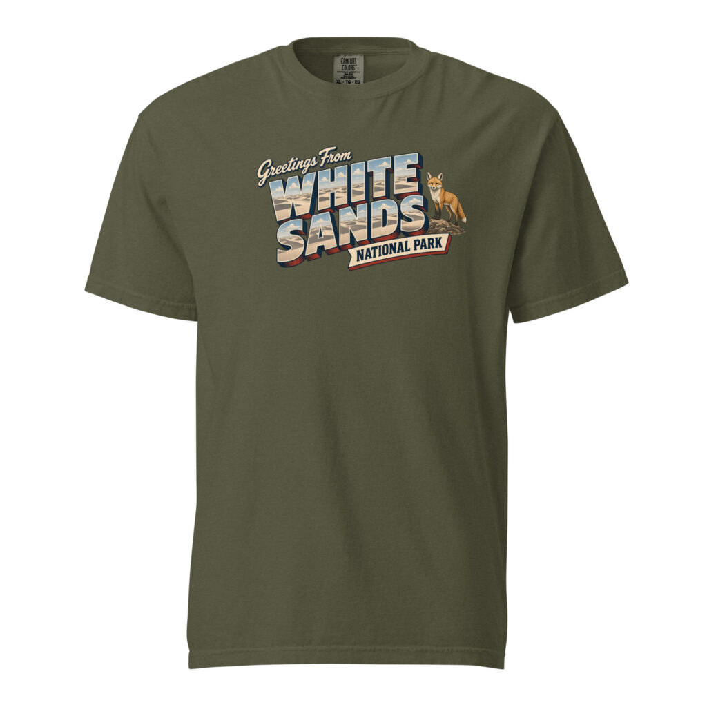 White Sands National Park Postcard Tee