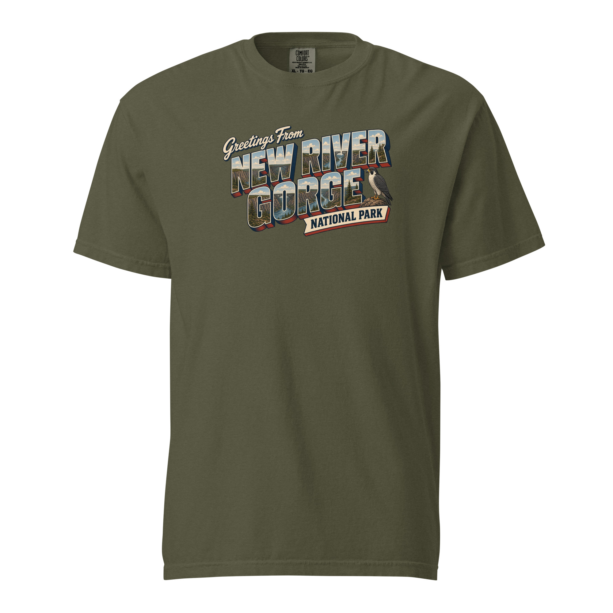 New River Gorge National Park Postcard Tee - Image 4