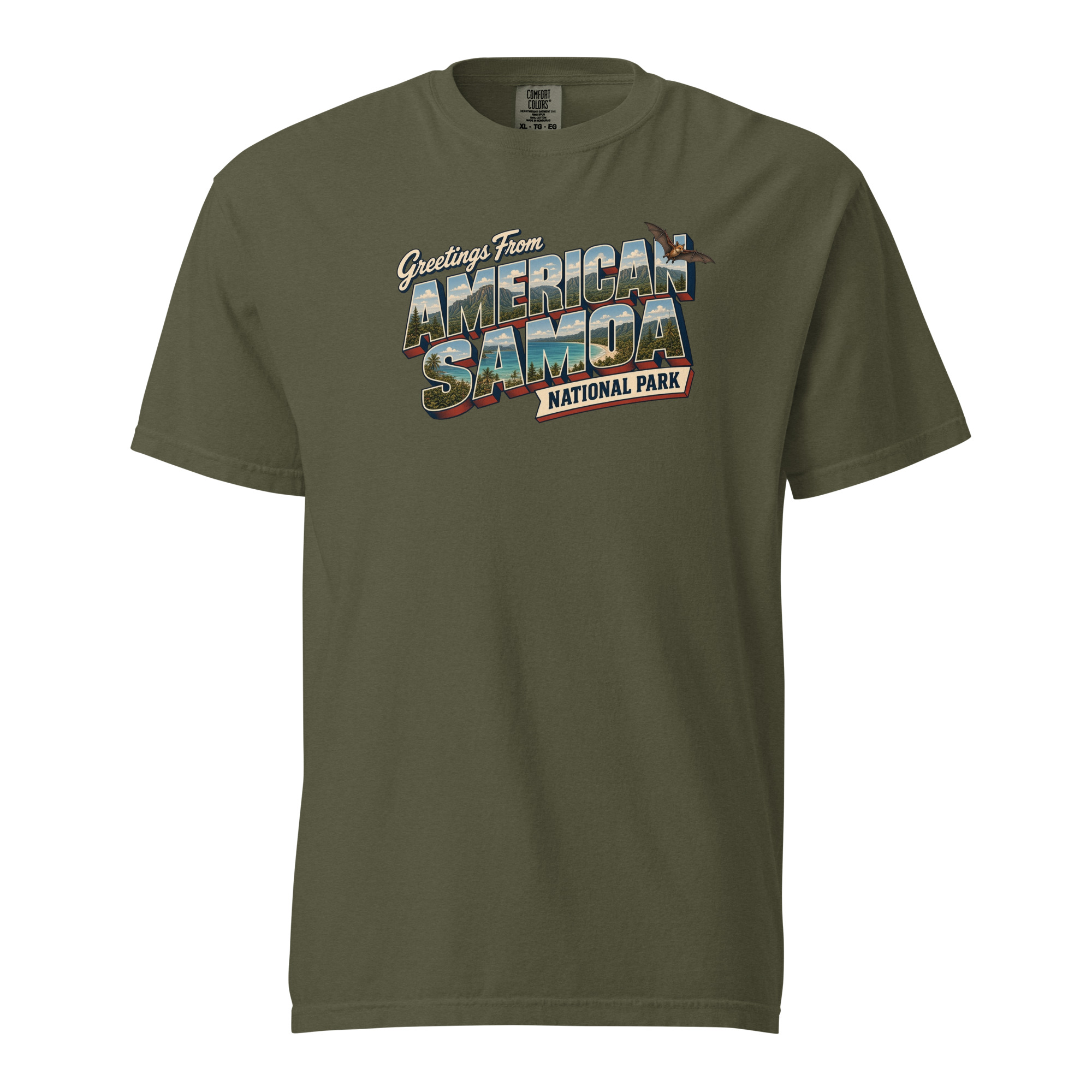 American Samoa National Park Postcard Tee - Image 4