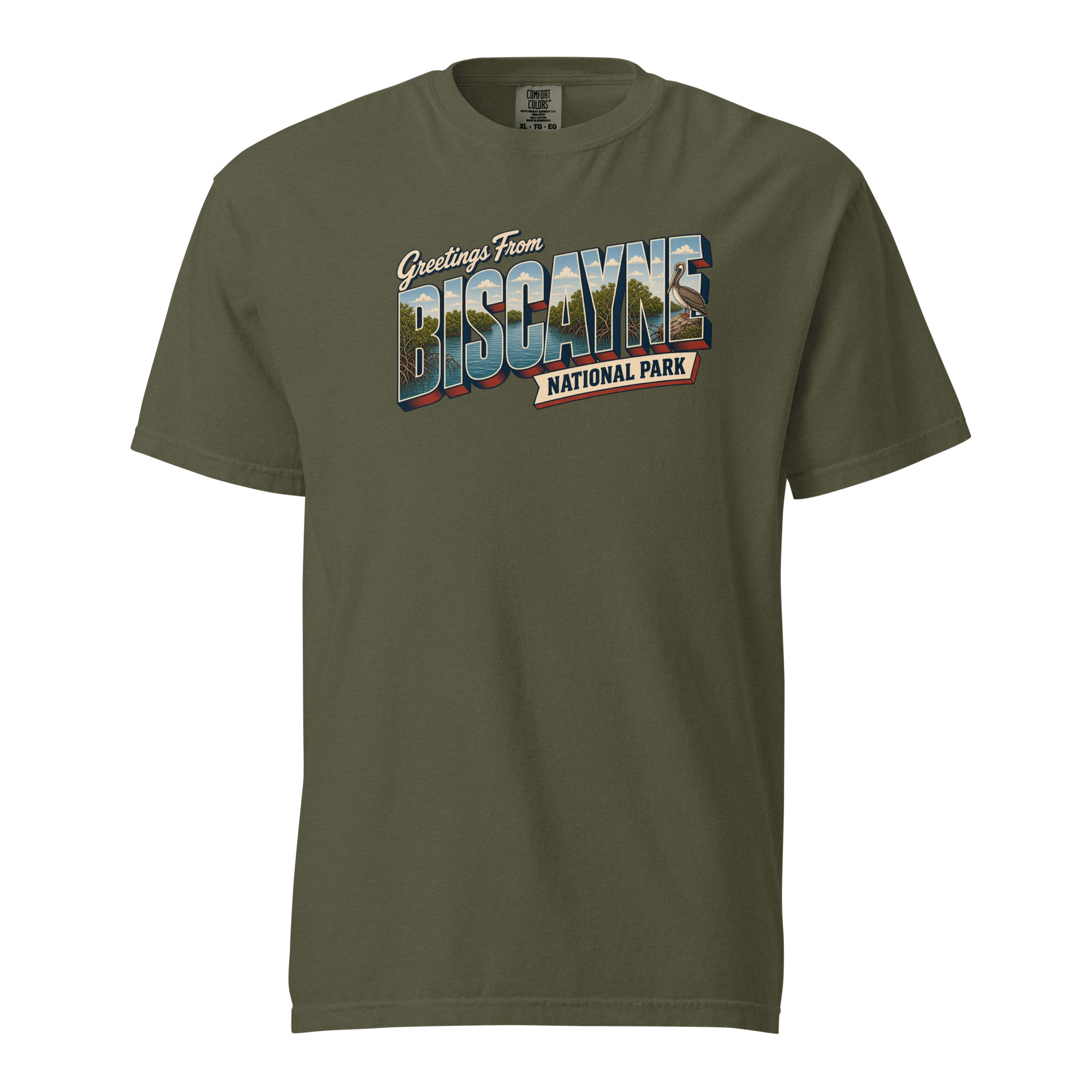 Biscayne National Park Postcard Tee