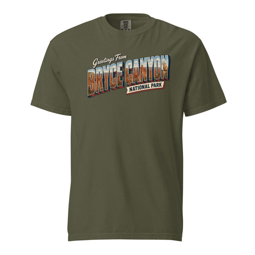Bryce Canyon National Park Postcard Tee