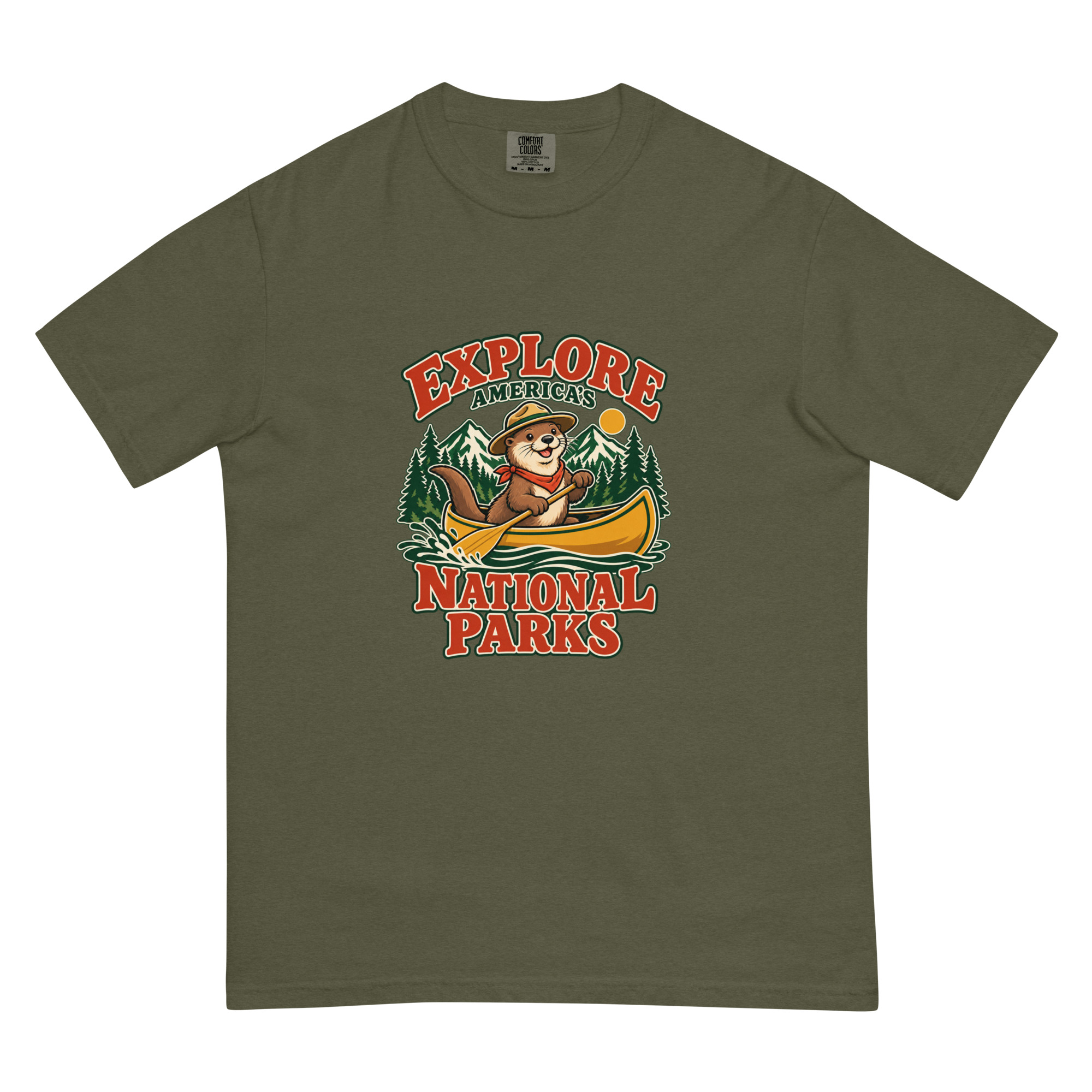 Explore America's National Parks Otter Tee - Image 3