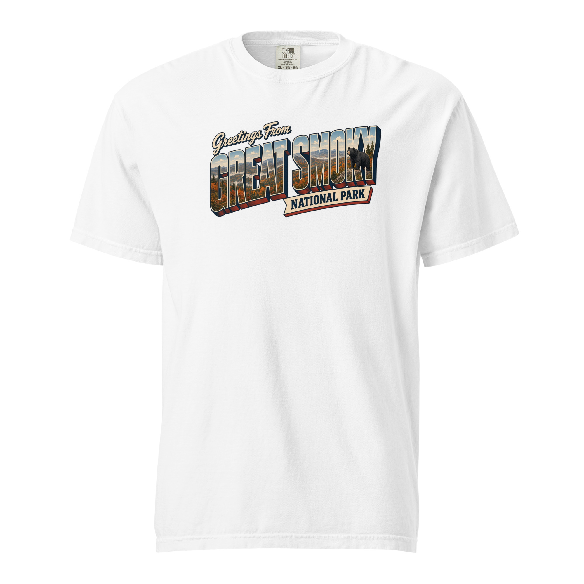 Great Smoky Mountains National Park Postcard Tee - Image 10