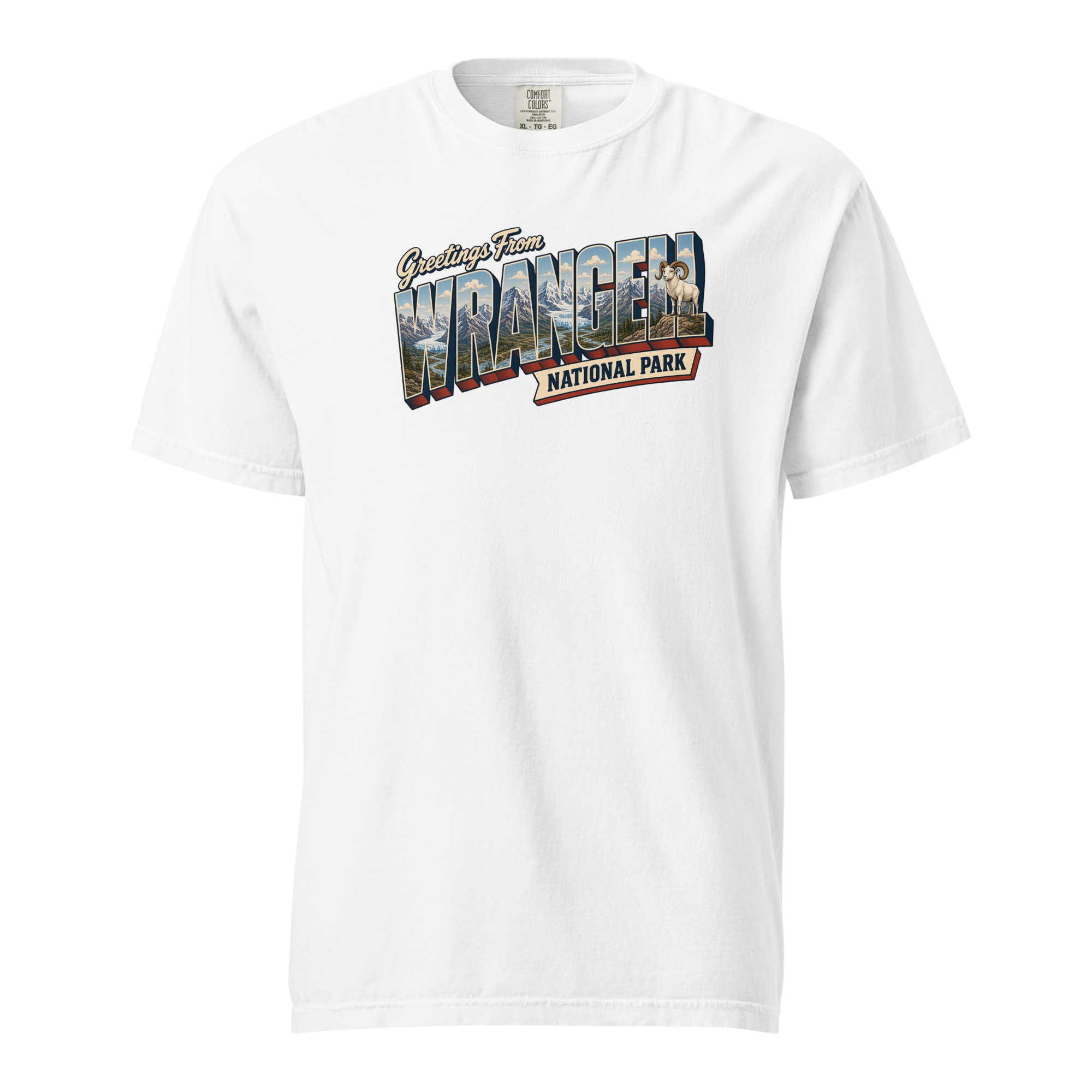 Wrangell–St. Elias National Park Postcard Tee - Image 10