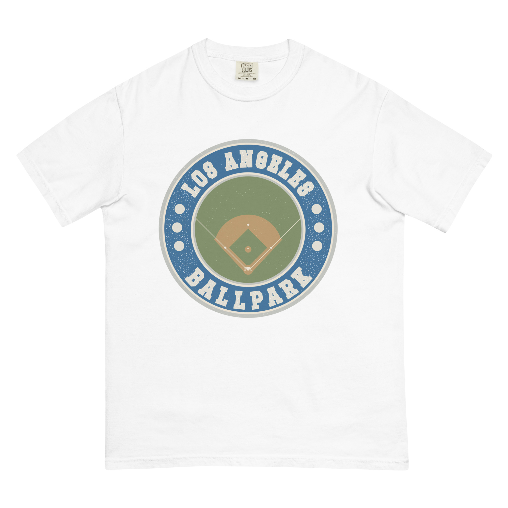 Los Angeles Our First Visit Stamp Tee - Image 4