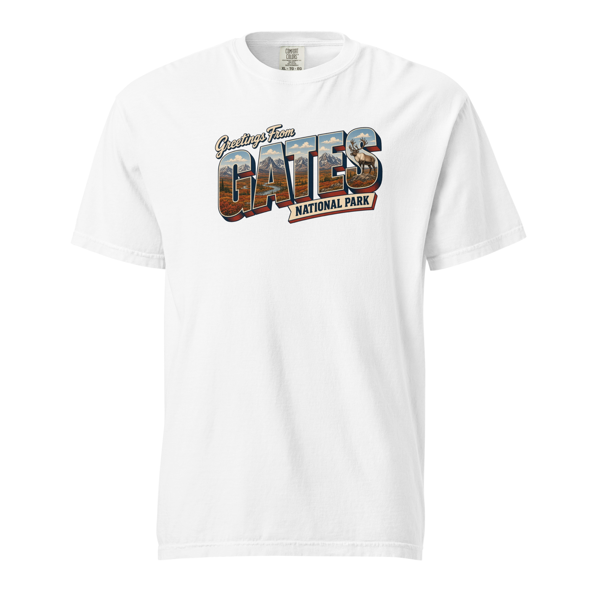 Gates of the Arctic National Park Postcard Tee - Image 10