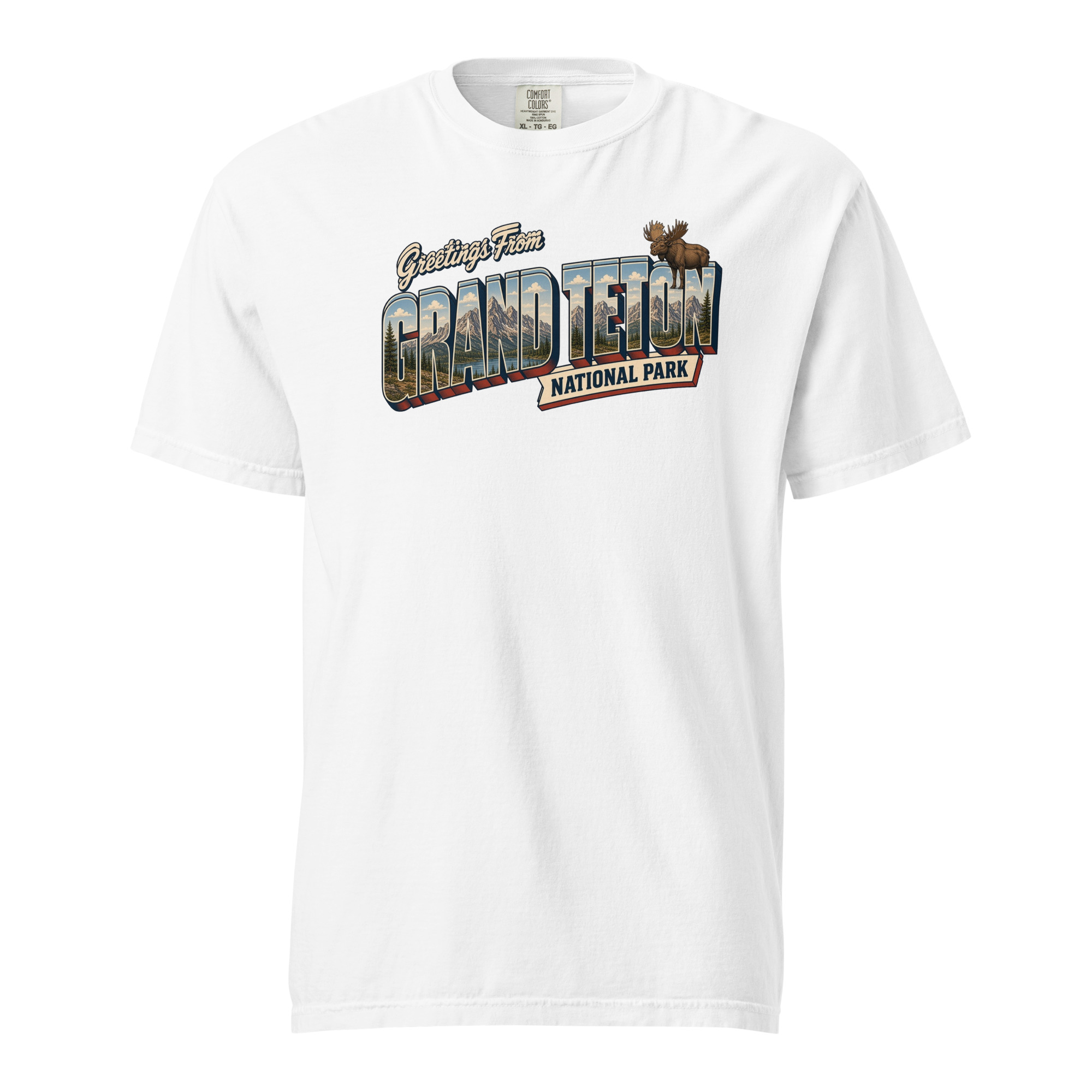 Grand Teton National Park Postcard Tee - Image 10