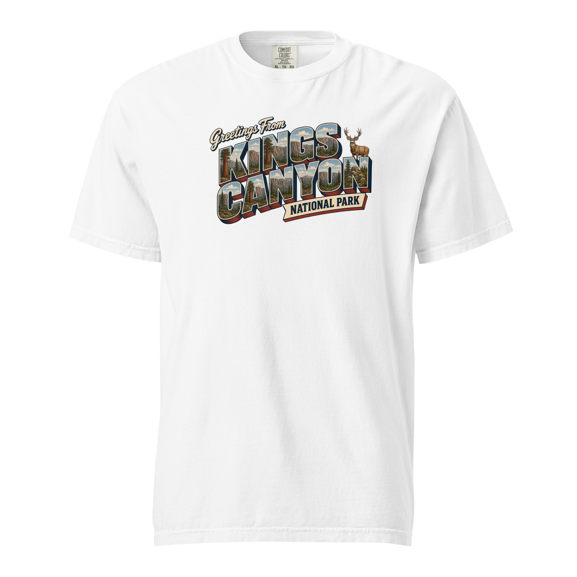 Kings Canyon National Park Postcard Tee - Image 10