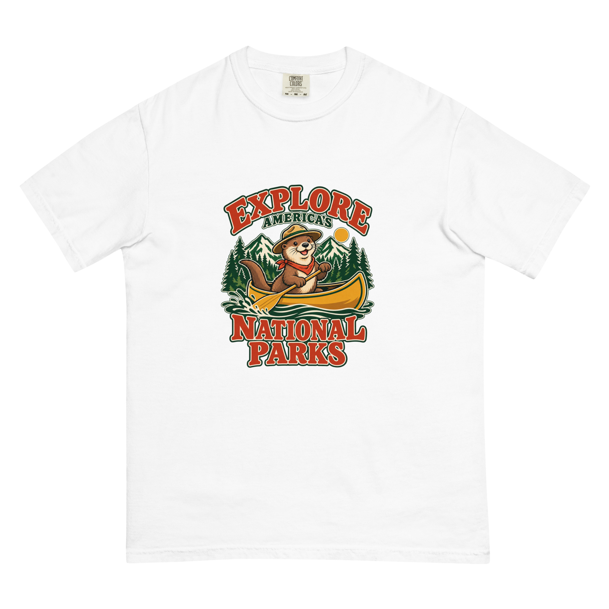 Explore America's National Parks Otter Tee - Image 10