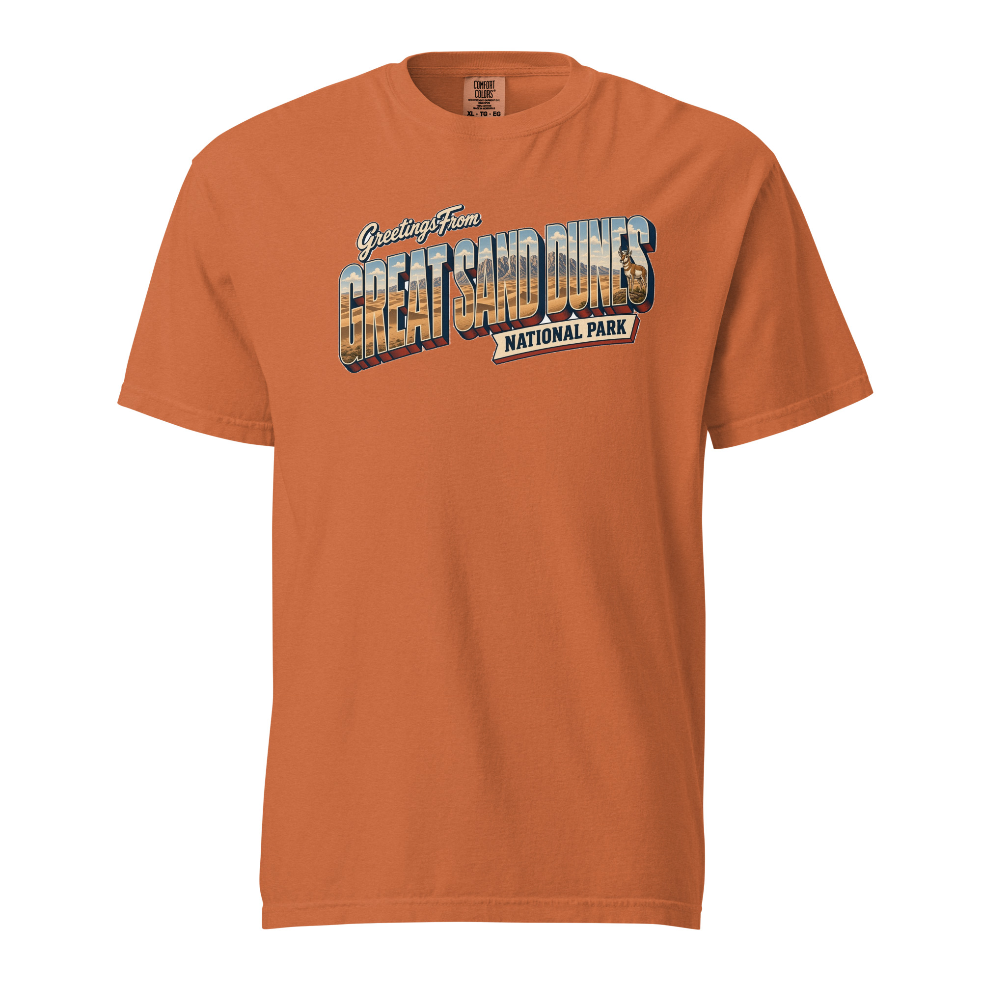 Great Sand Dunes National Park Postcard Tee - Image 7