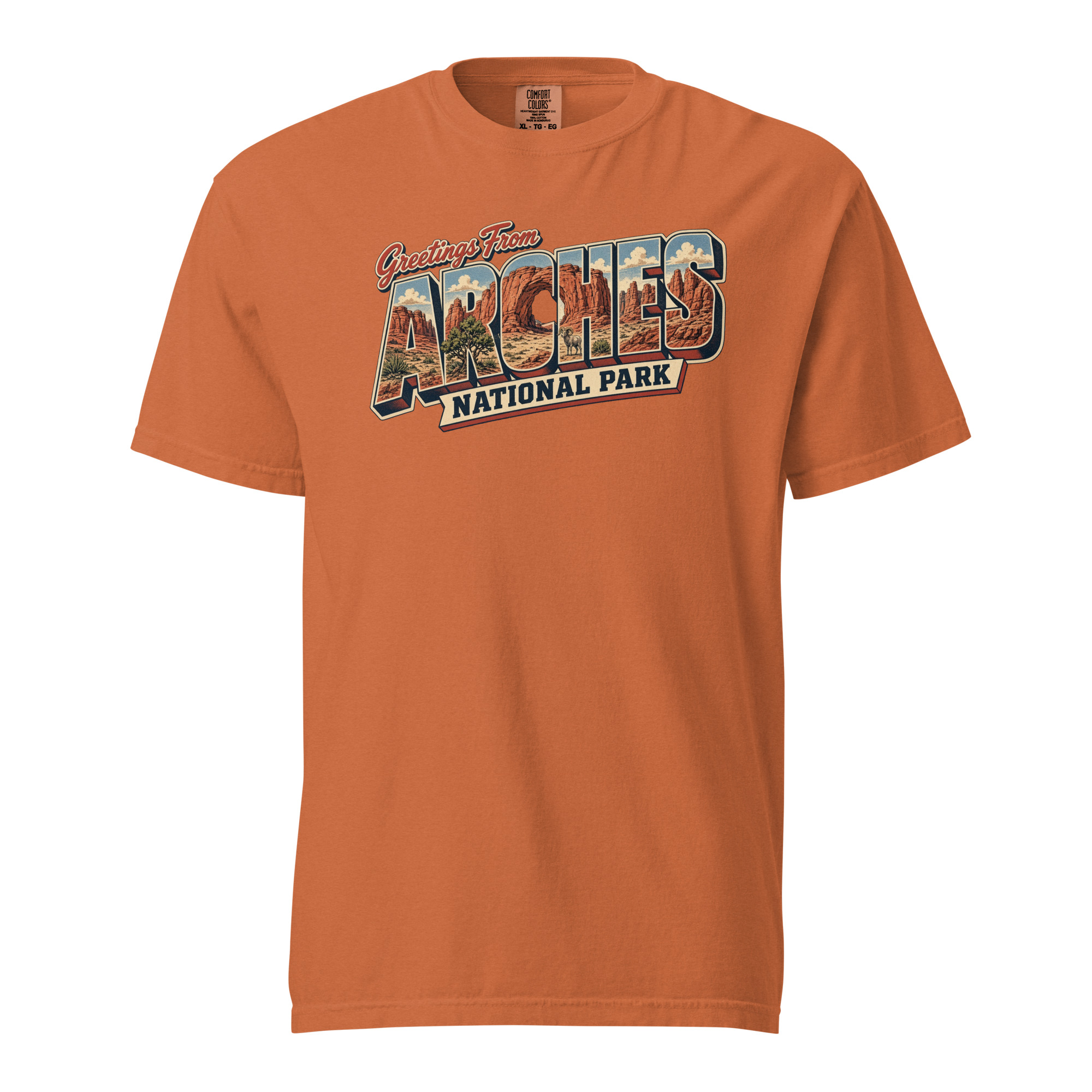Arches National Park Postcard Tee