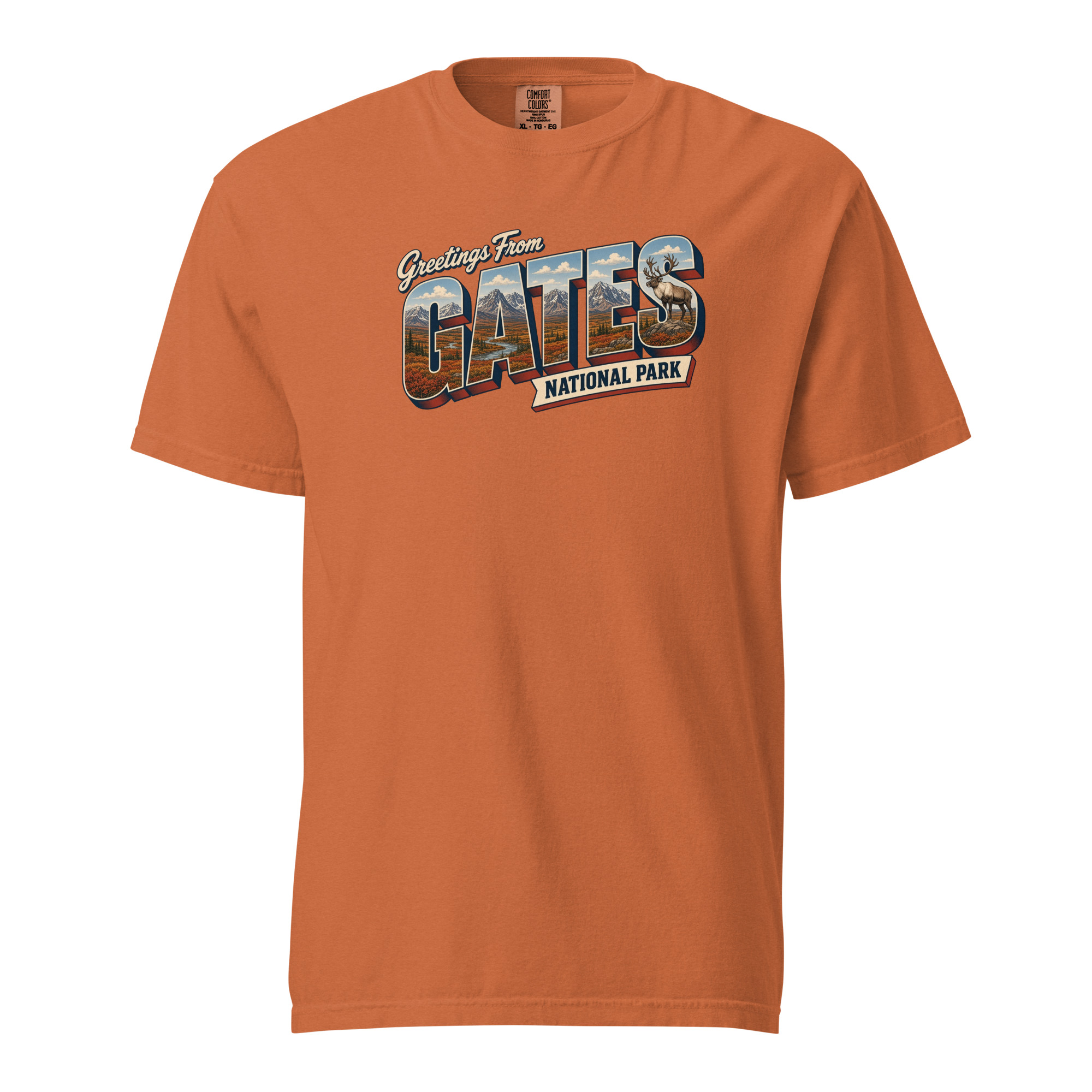 Gates of the Arctic National Park Postcard Tee - Image 7