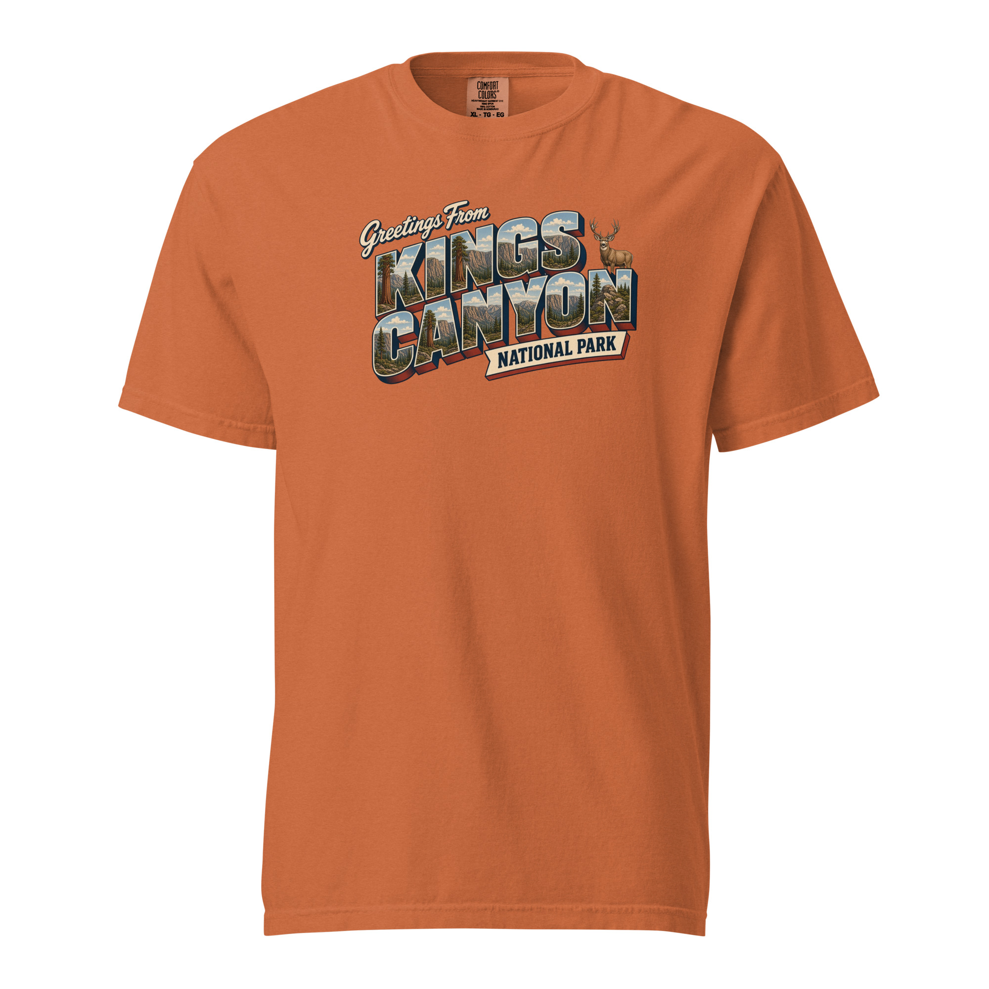 Kings Canyon National Park Postcard Tee - Image 6