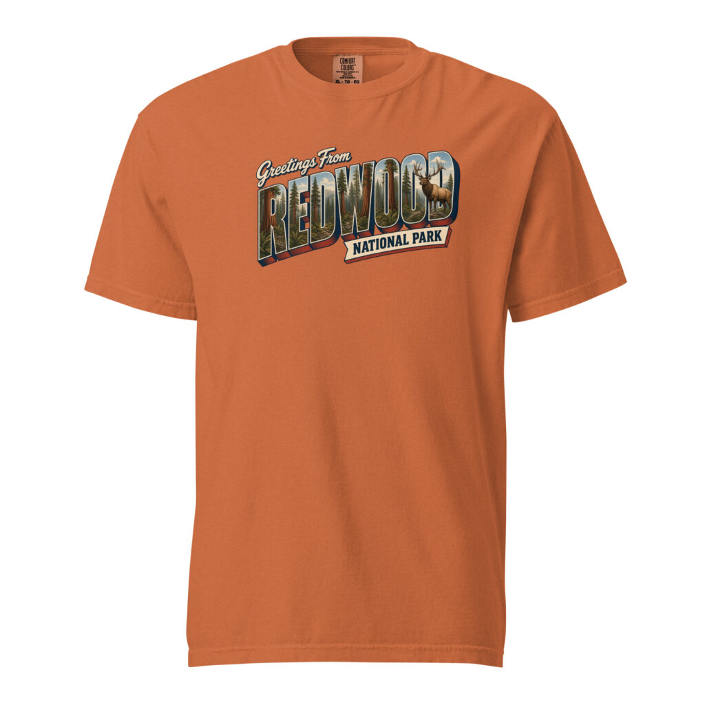 Redwood National Park Postcard Tee
