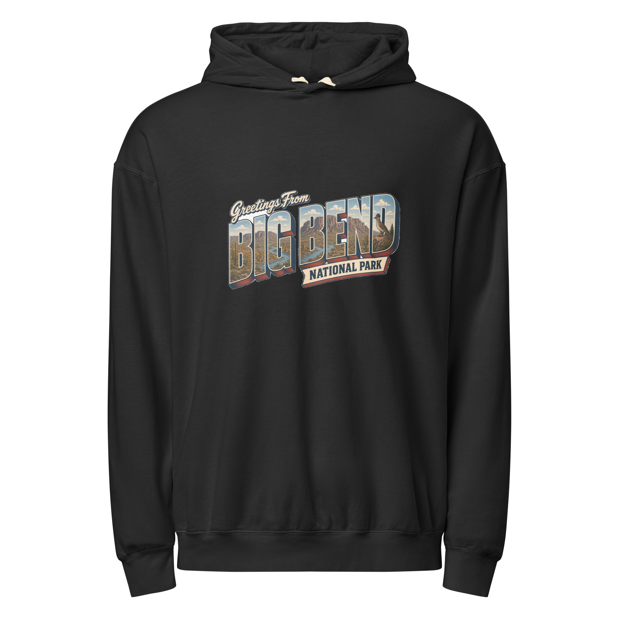 Big Bend National Park Postcard Hoodie - Image 2