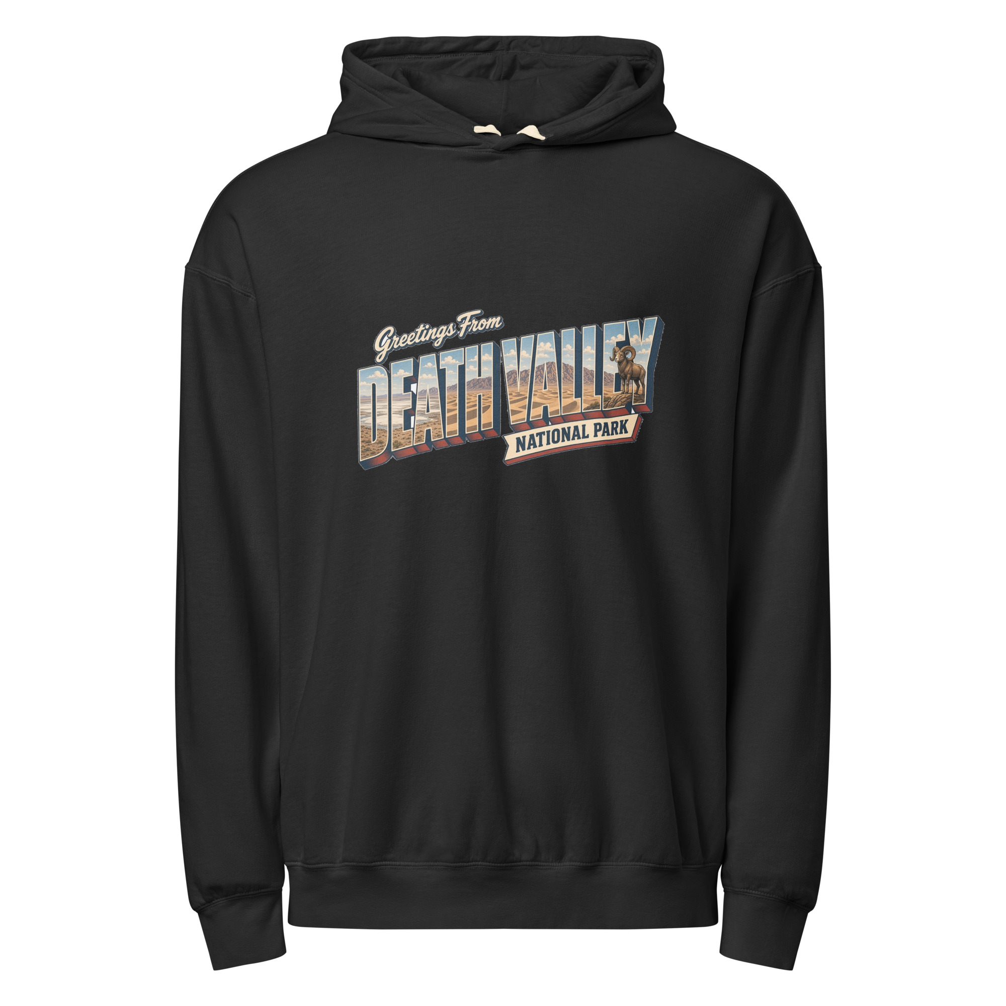 Death Valley National Park Postcard Hoodie - Image 2