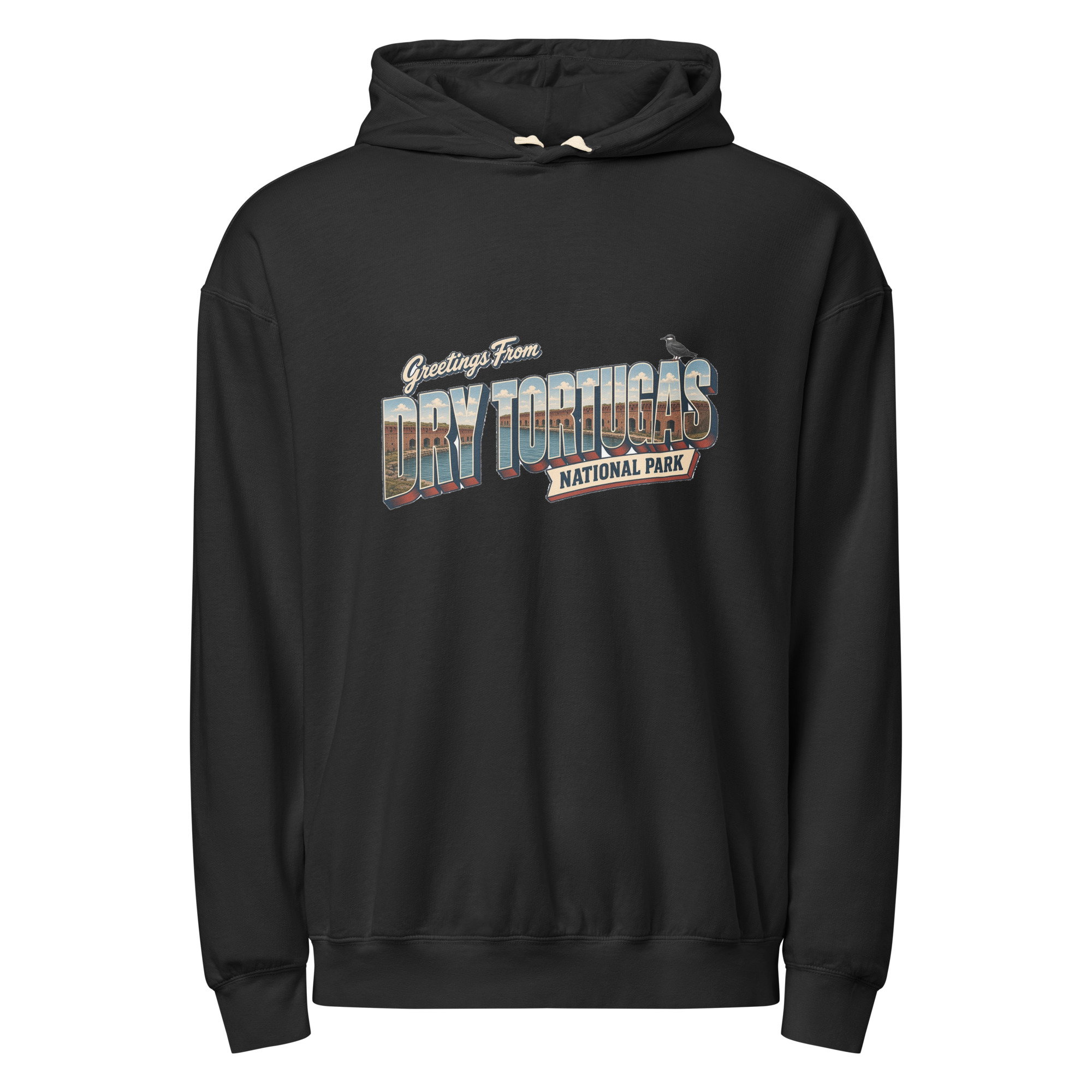 Dry Tortugas National Park Postcard Hoodie - Image 2