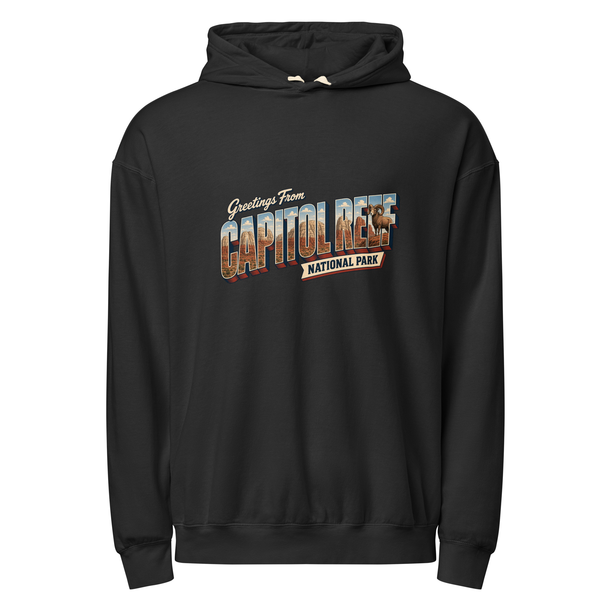 Capitol Reef National Park Postcard Hoodie - Image 2