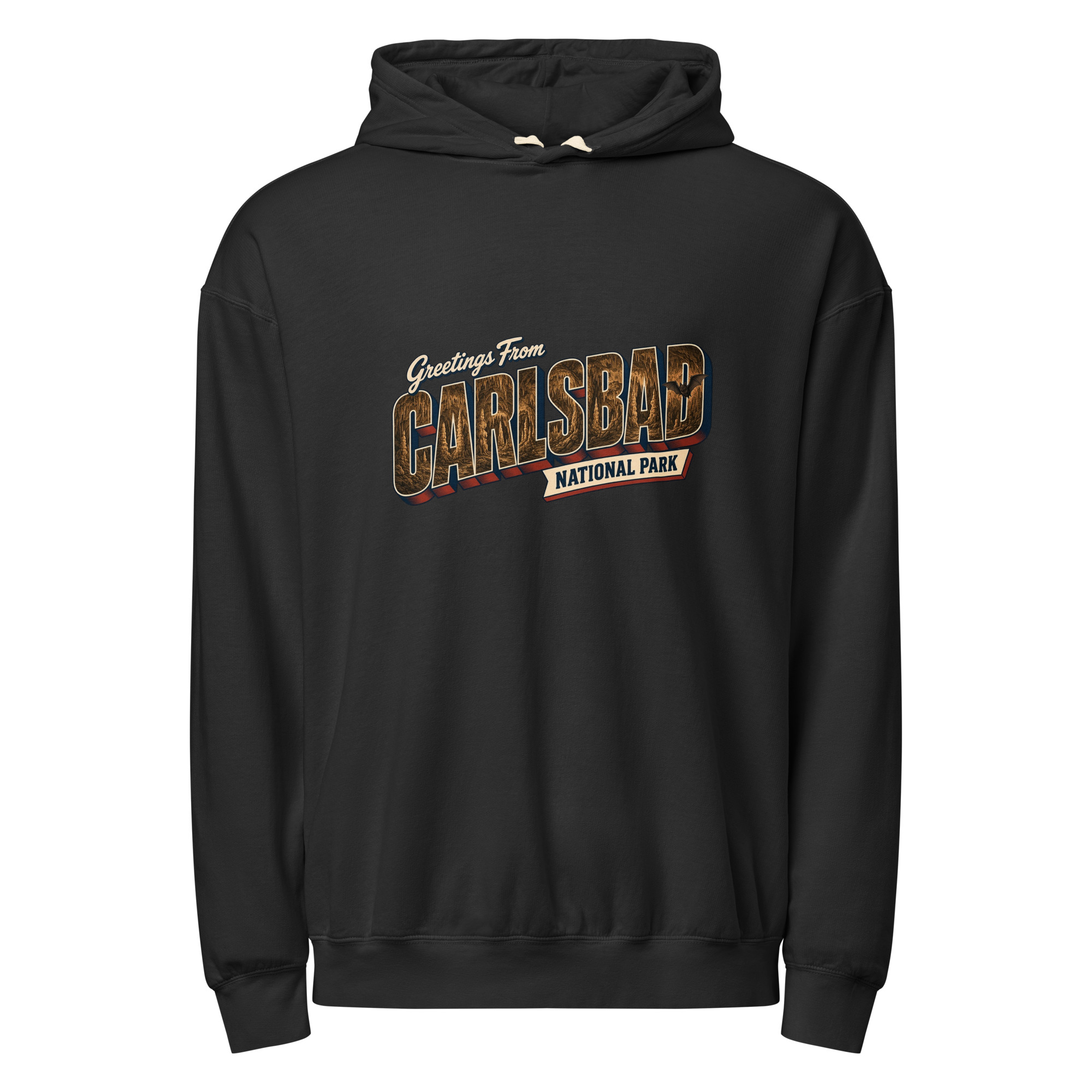 Carlsbad Caverns National Park Postcard Hoodie - Image 2