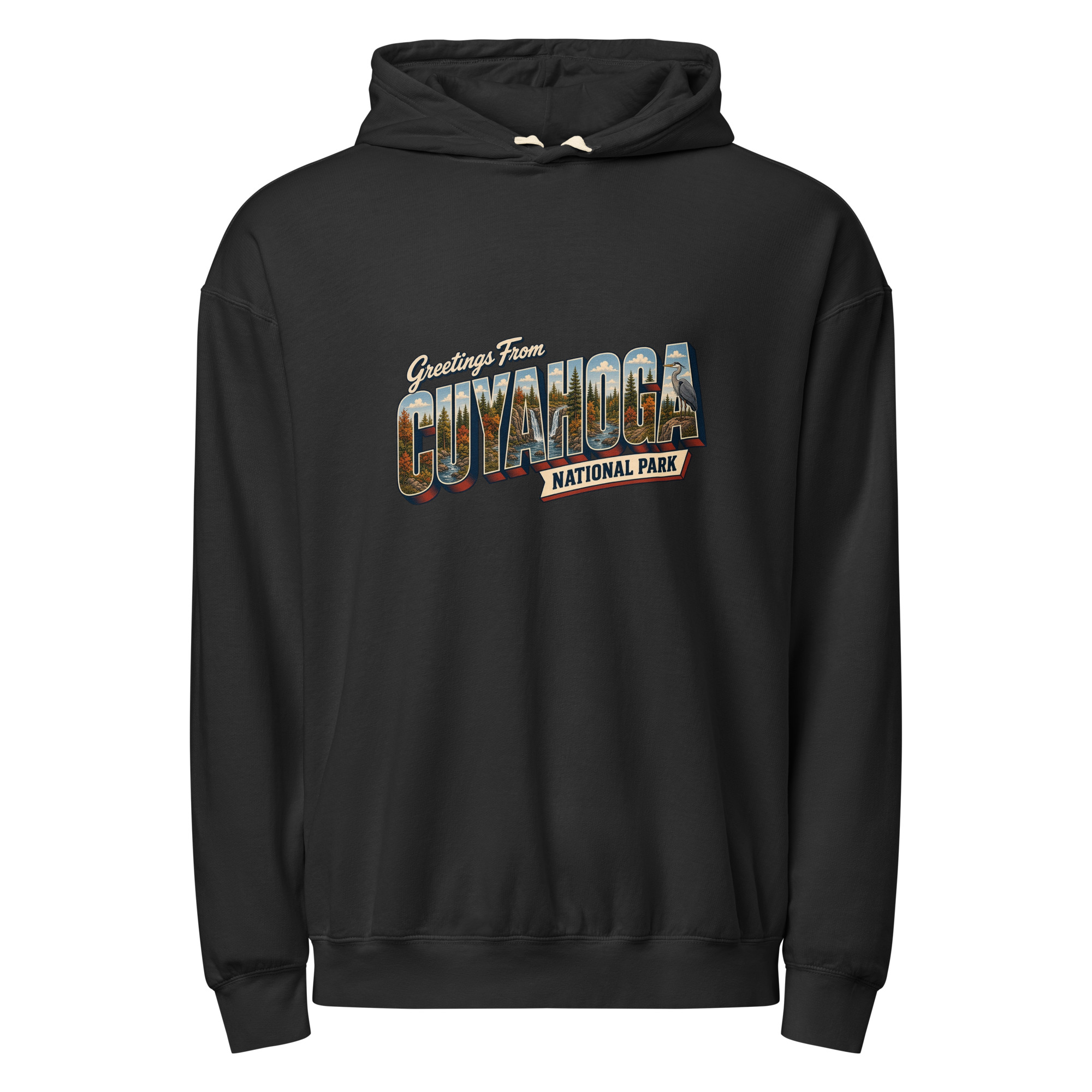 Cuyahoga Valley National Park Postcard Hoodie - Image 2