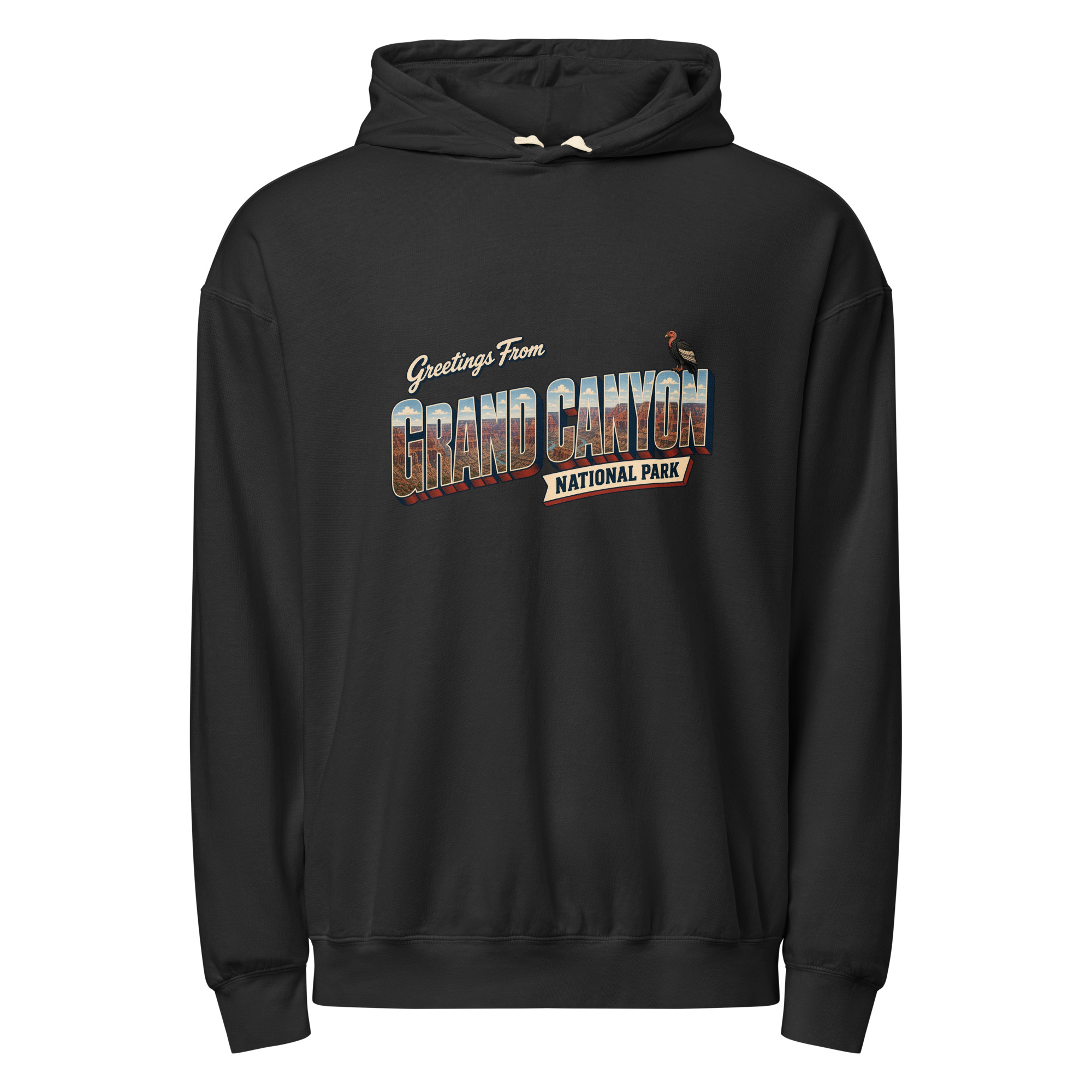 Grand Canyon National Park Postcard Hoodie - Image 2