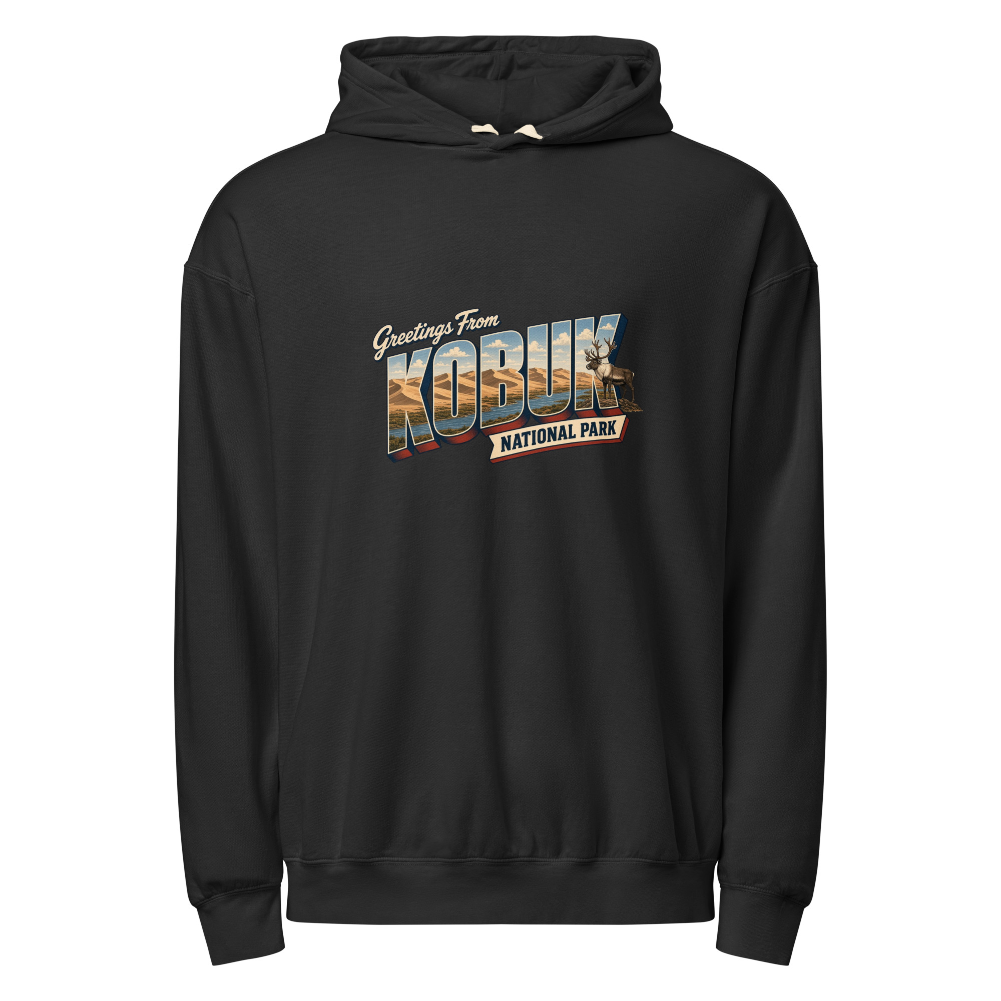 Kobuk Valley National Park Postcard Hoodie - Image 2