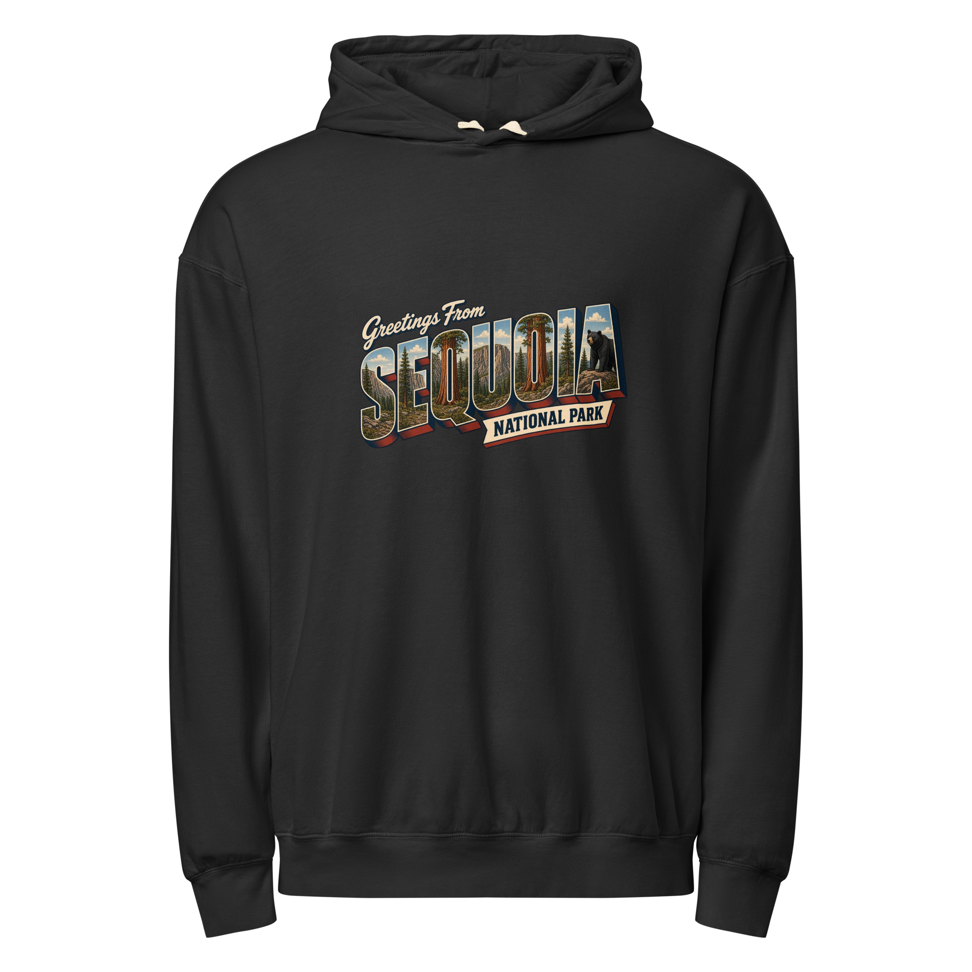 Sequoia National Park Postcard Hoodie - Image 2