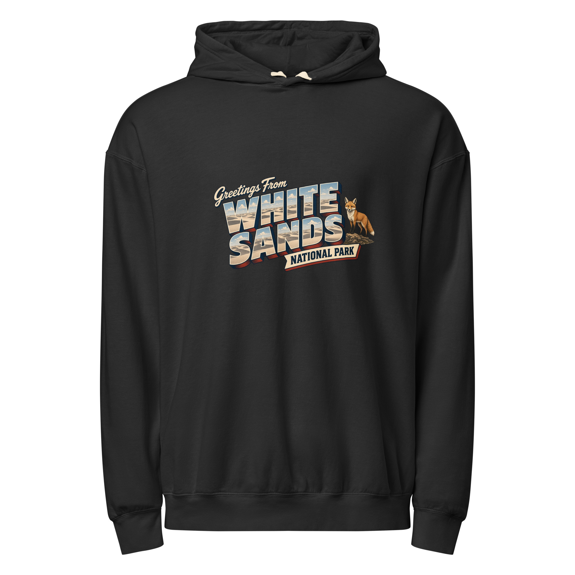 White Sands National Park Postcard Hoodie - Image 2