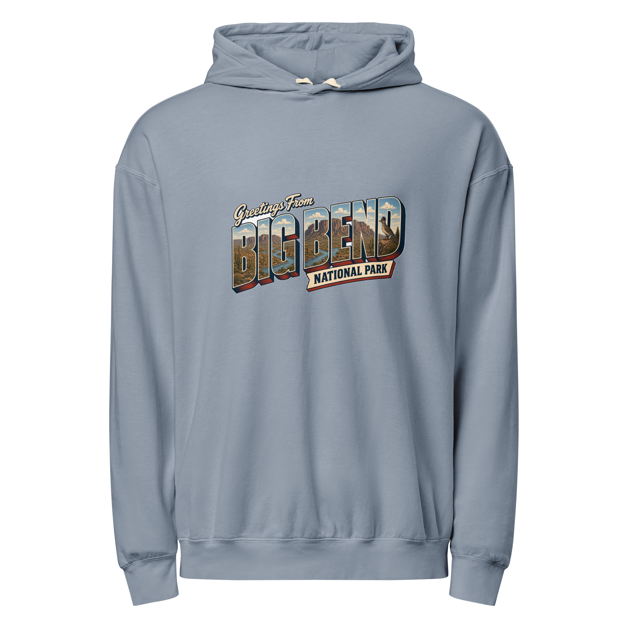 Big Bend National Park Postcard Hoodie - Image 5