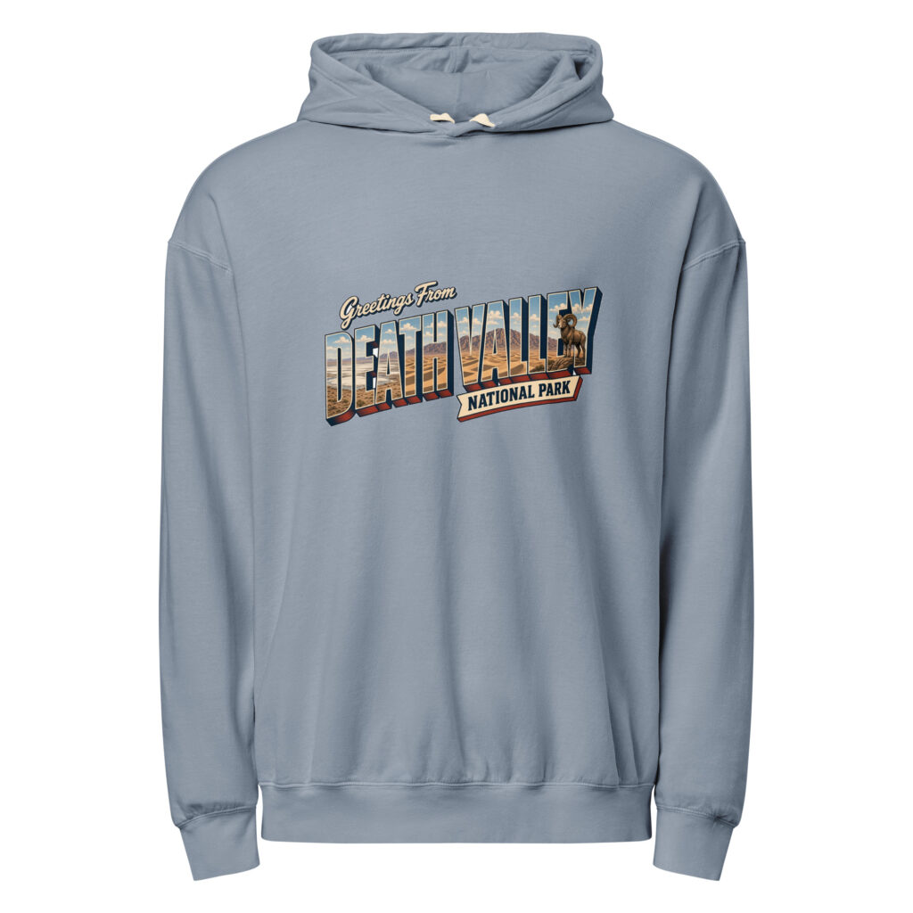 Death Valley National Park Postcard Hoodie