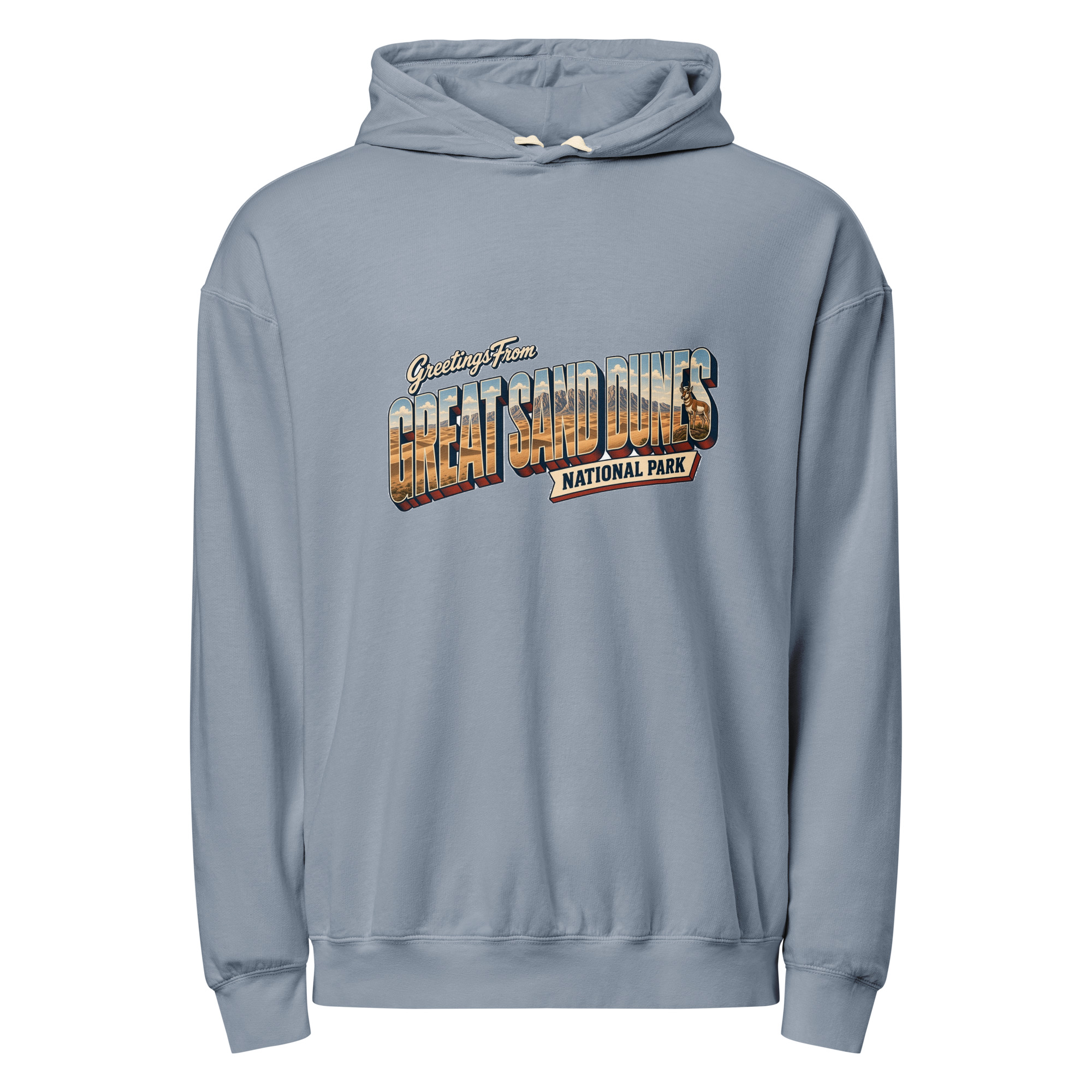 Great Sand Dunes National Park Postcard Hoodie - Image 5
