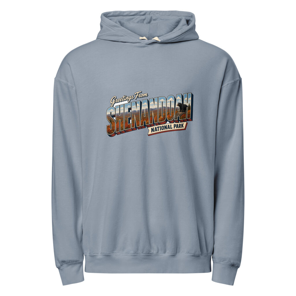 Shenandoah National Park Postcard Hoodie