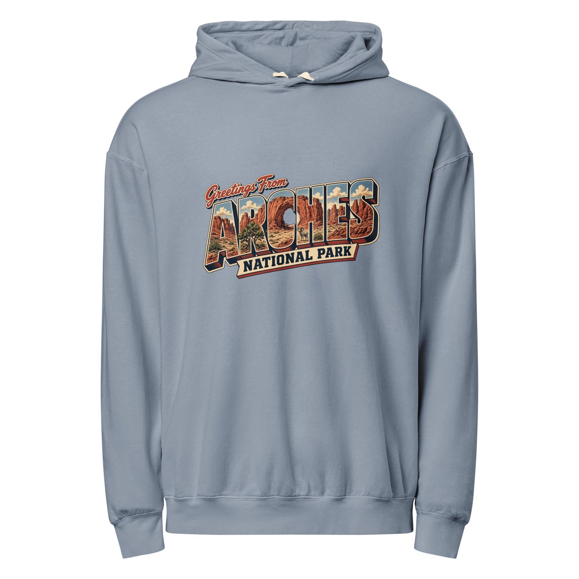 Arches National Park Postcard Hoodie - Image 5