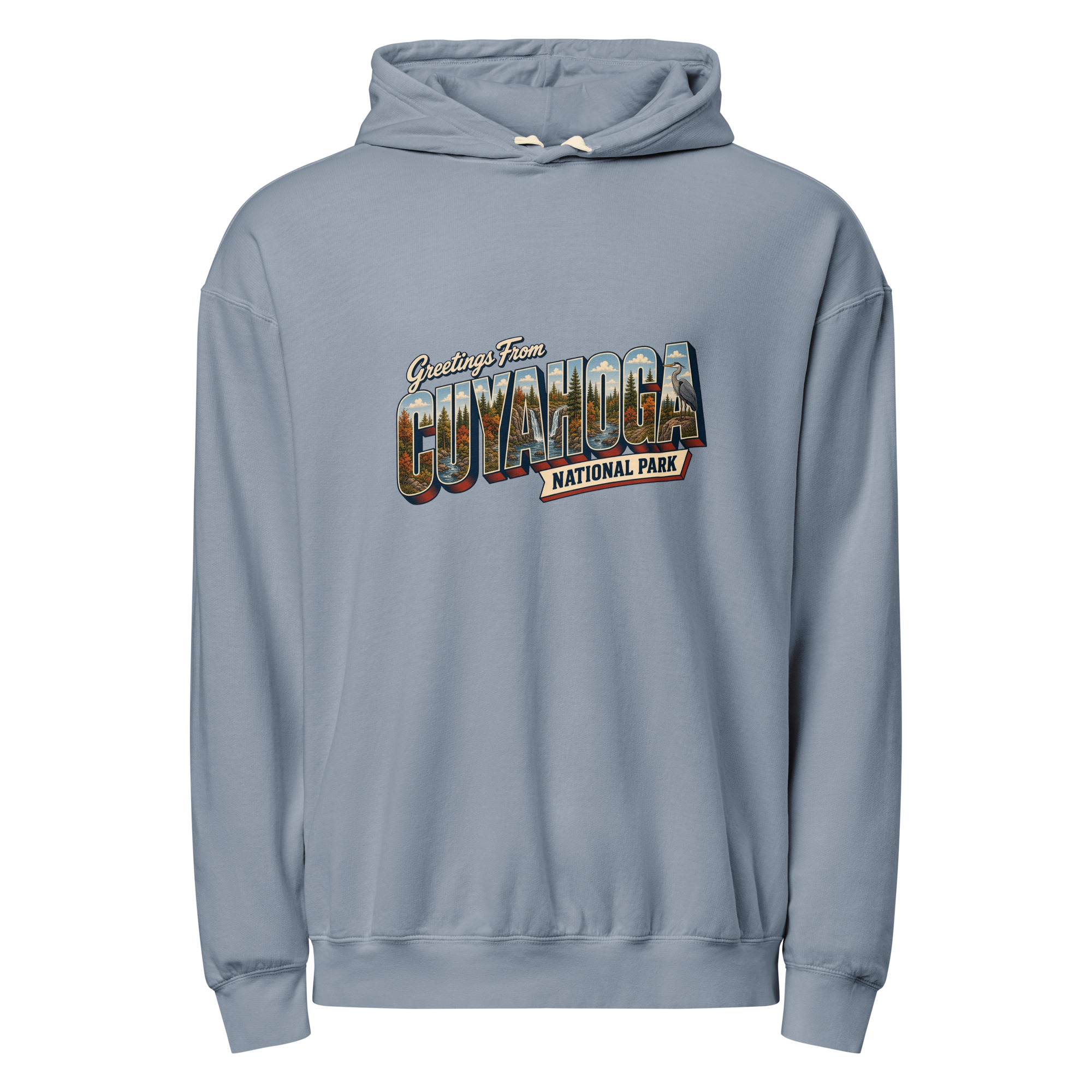 Cuyahoga Valley National Park Postcard Hoodie - Image 5