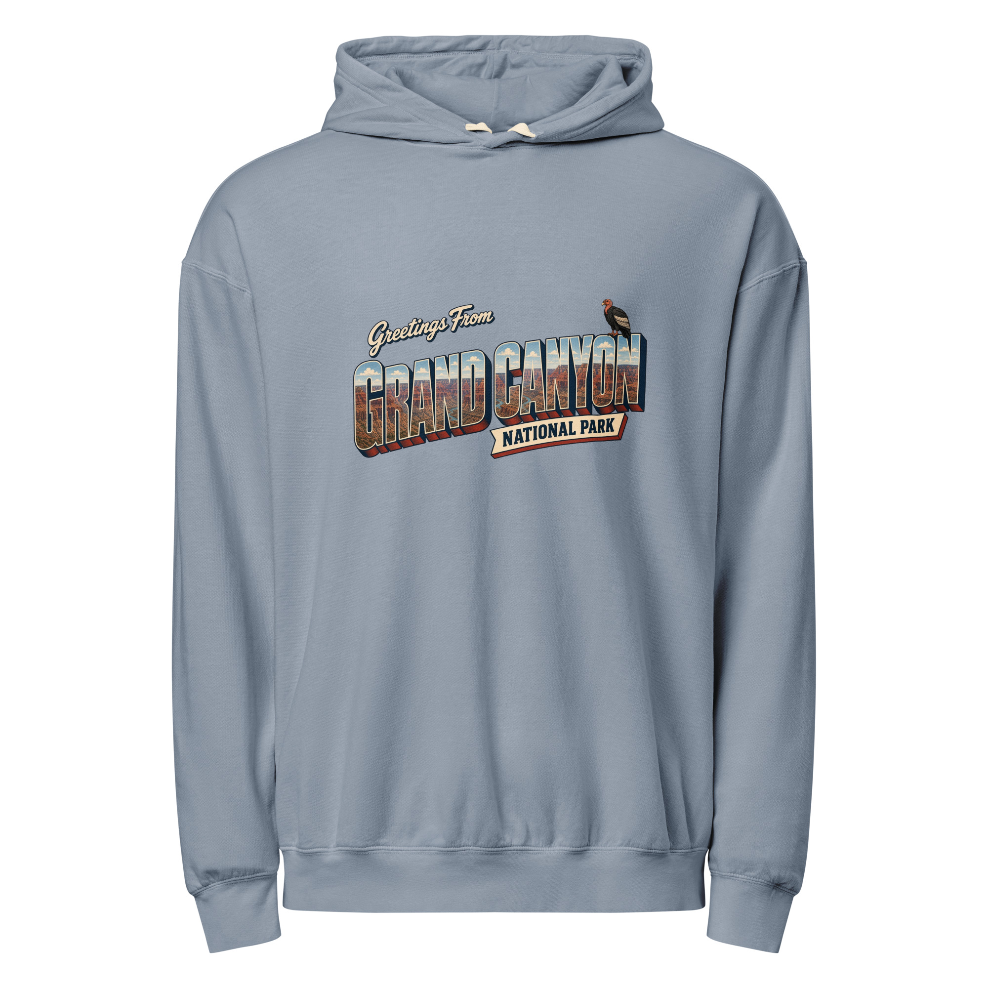 Grand Canyon National Park Postcard Hoodie - Image 5
