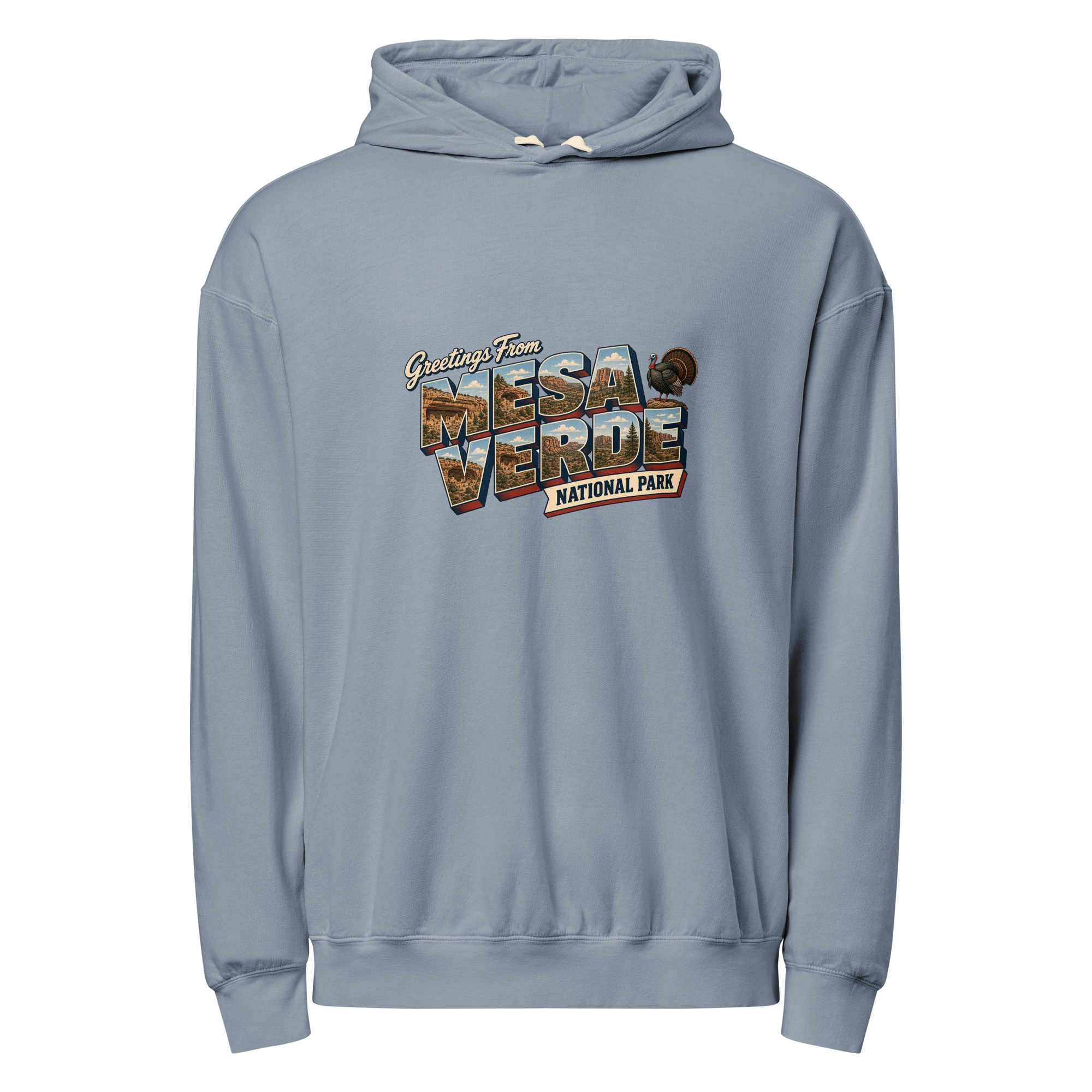 Mesa Verde National Park Postcard Hoodie - Image 5