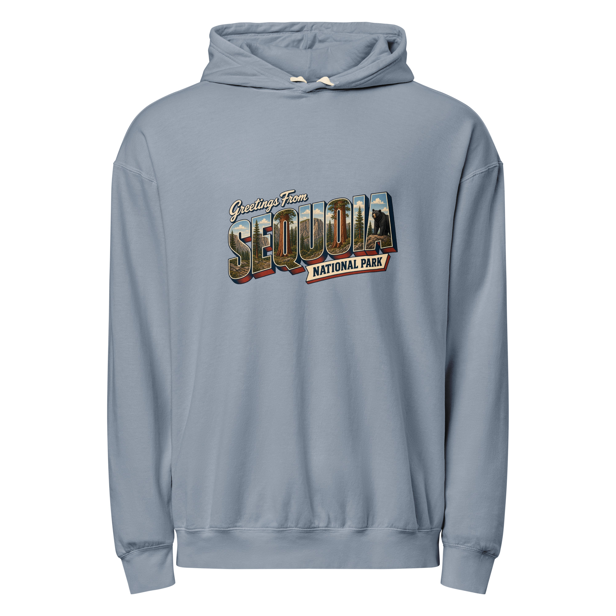 Sequoia National Park Postcard Hoodie - Image 5