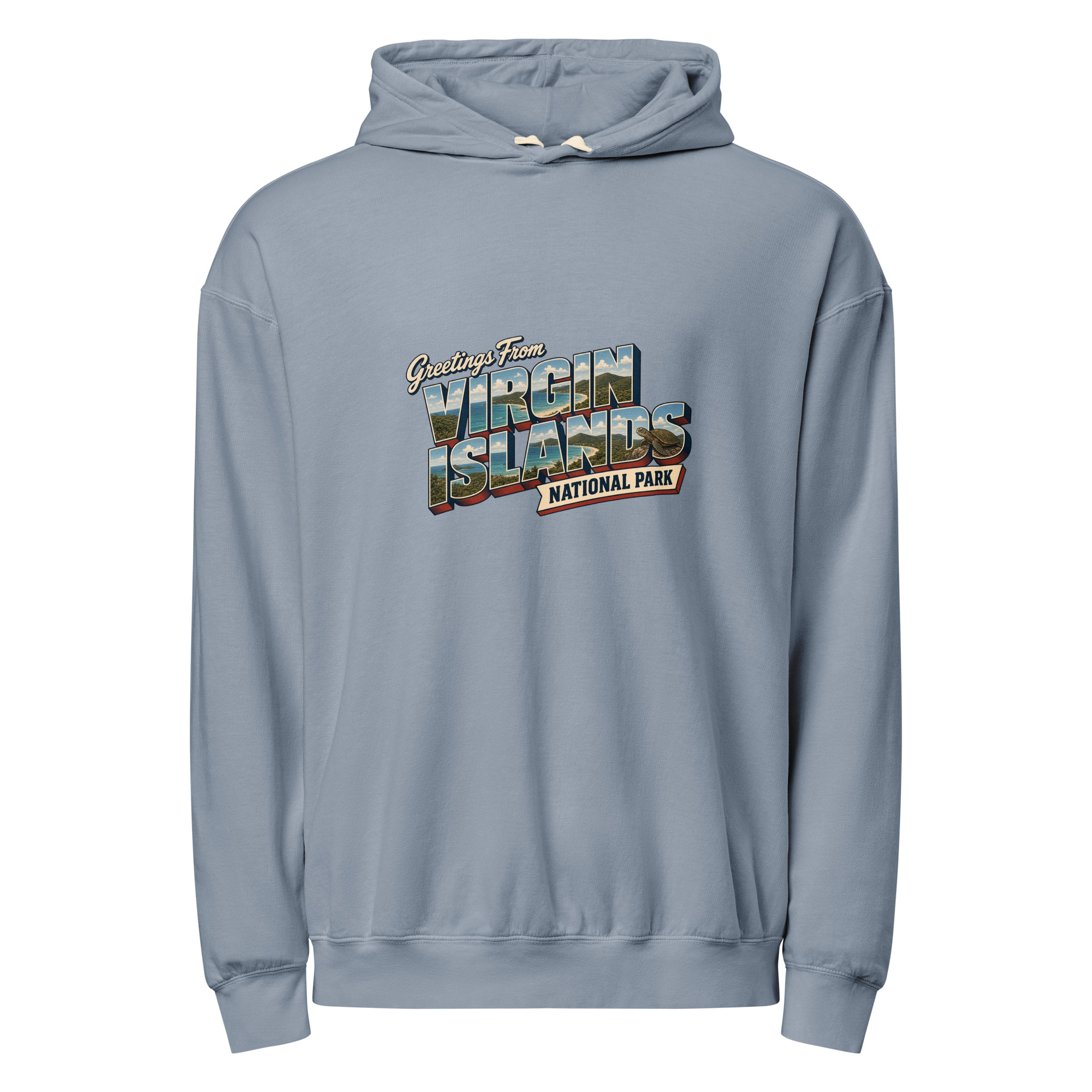 Virgin Islands National Park Postcard Hoodie - Image 5